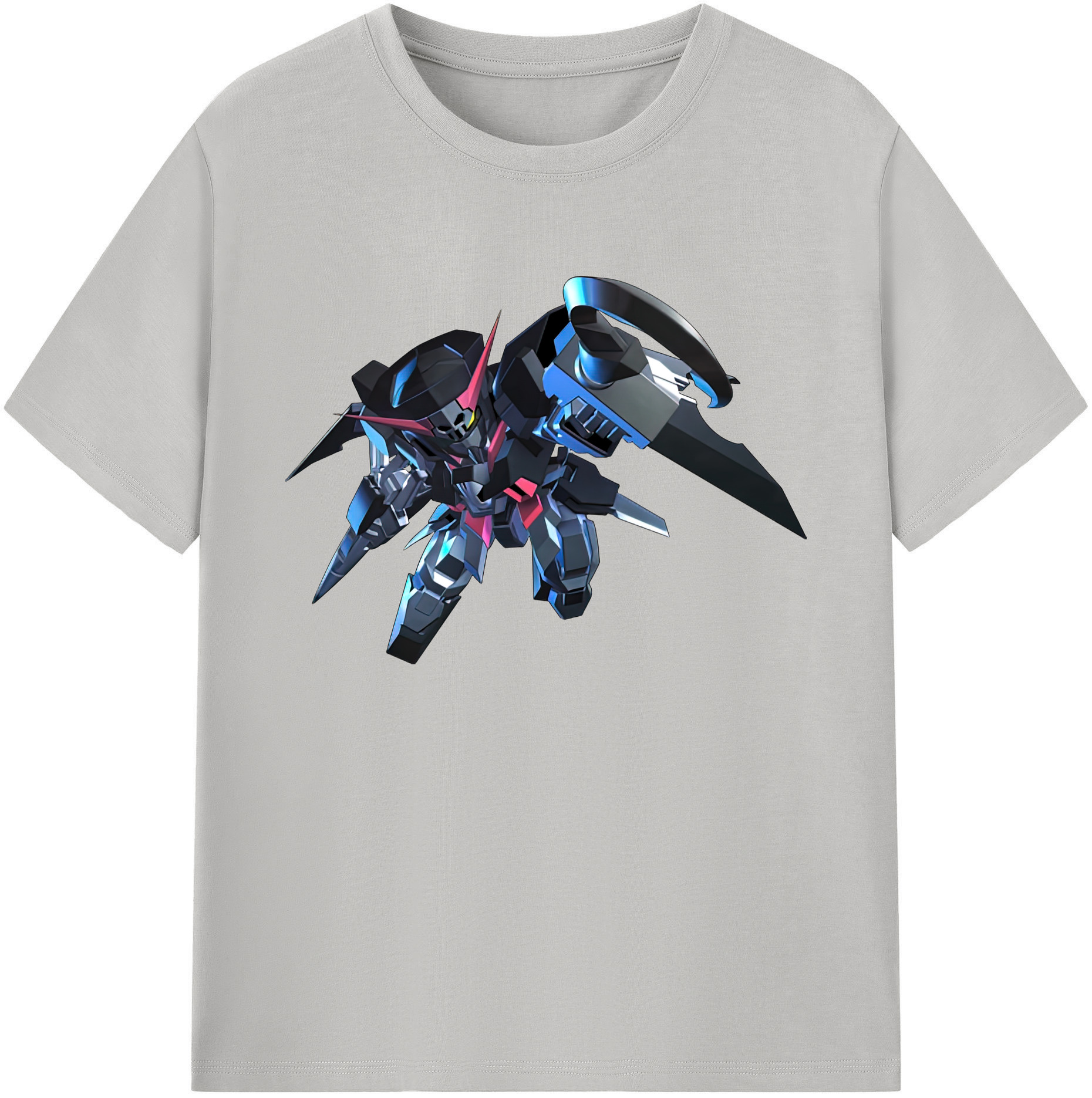 （画像用） 機動戦士ガンダム Mobile Suit Gundam 綿100％ メンズ半袖Tシャツ｜肌触りやわらか＆通気性