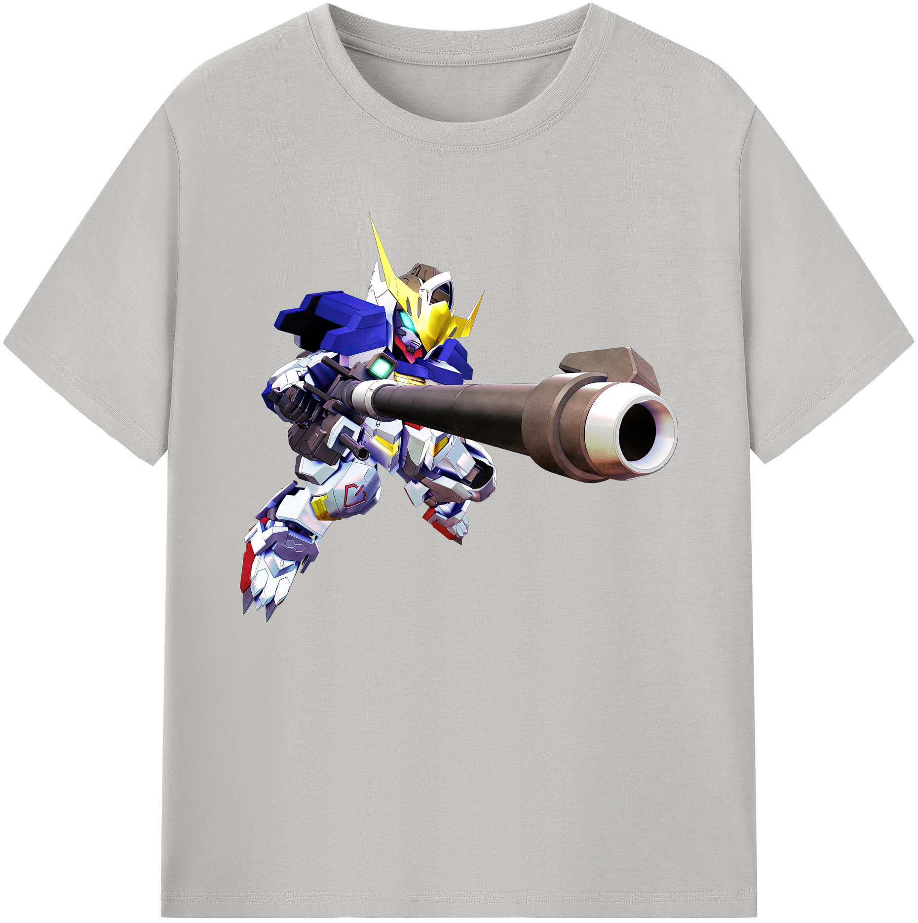（画像用） 機動戦士ガンダム Mobile Suit Gundam 綿100％ メンズ半袖Tシャツ｜肌触りやわらか＆通気性
