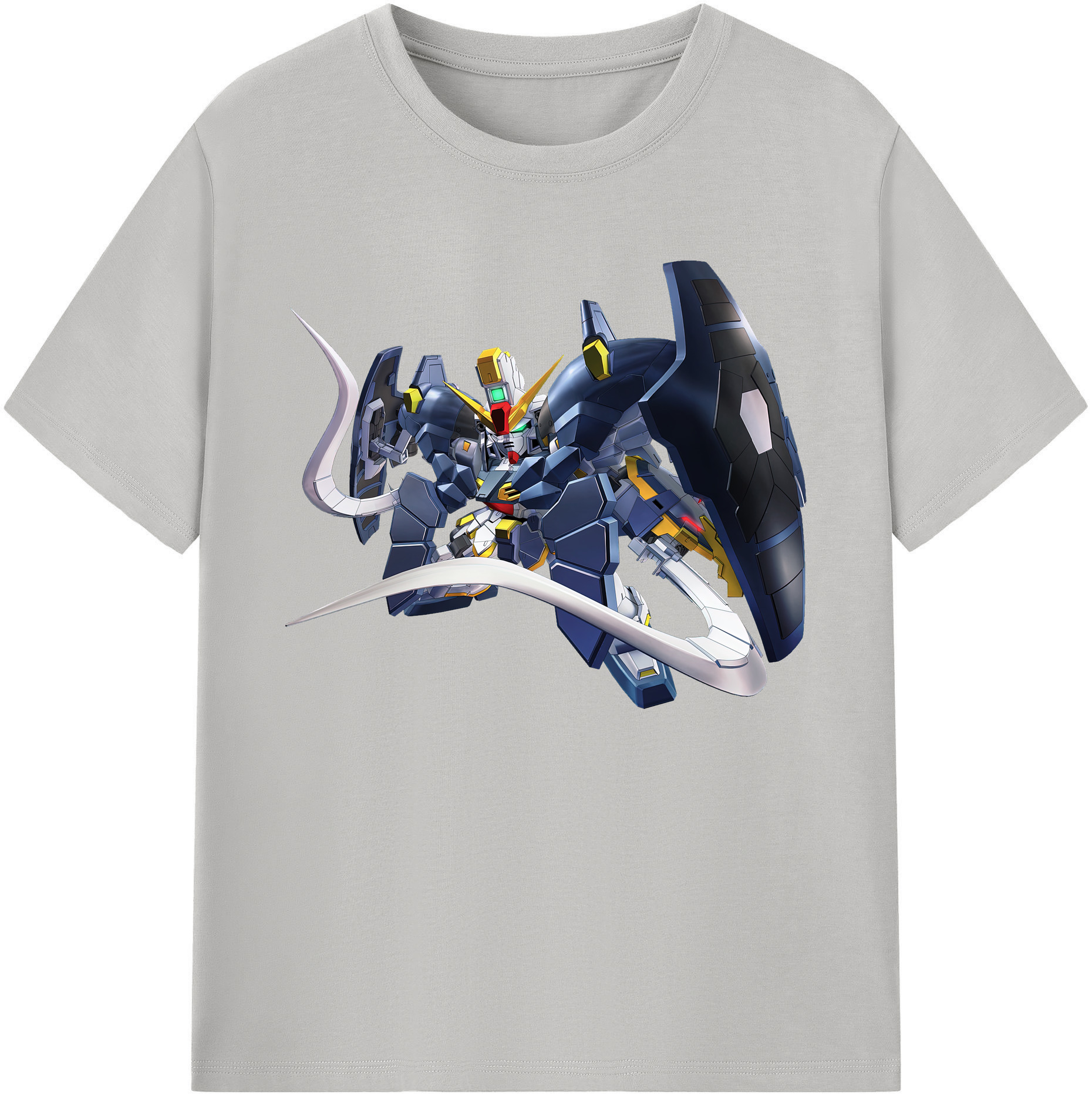 （画像用） 機動戦士ガンダム Mobile Suit Gundam 綿100％ メンズ半袖Tシャツ｜肌触りやわらか＆通気性