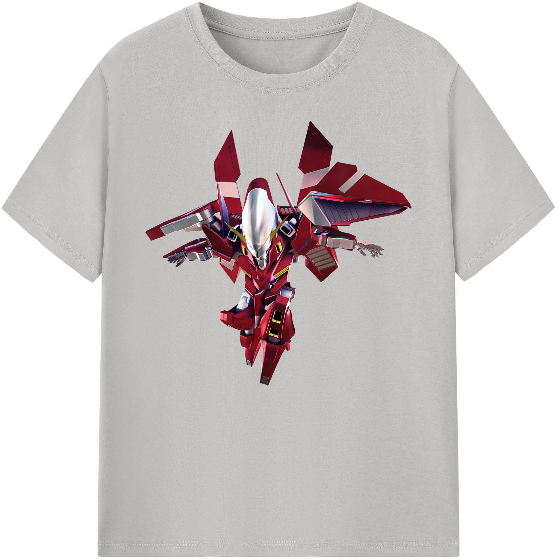 （画像用） 機動戦士ガンダム Mobile Suit Gundam 綿100％ メンズ半袖Tシャツ｜肌触りやわらか＆通気性