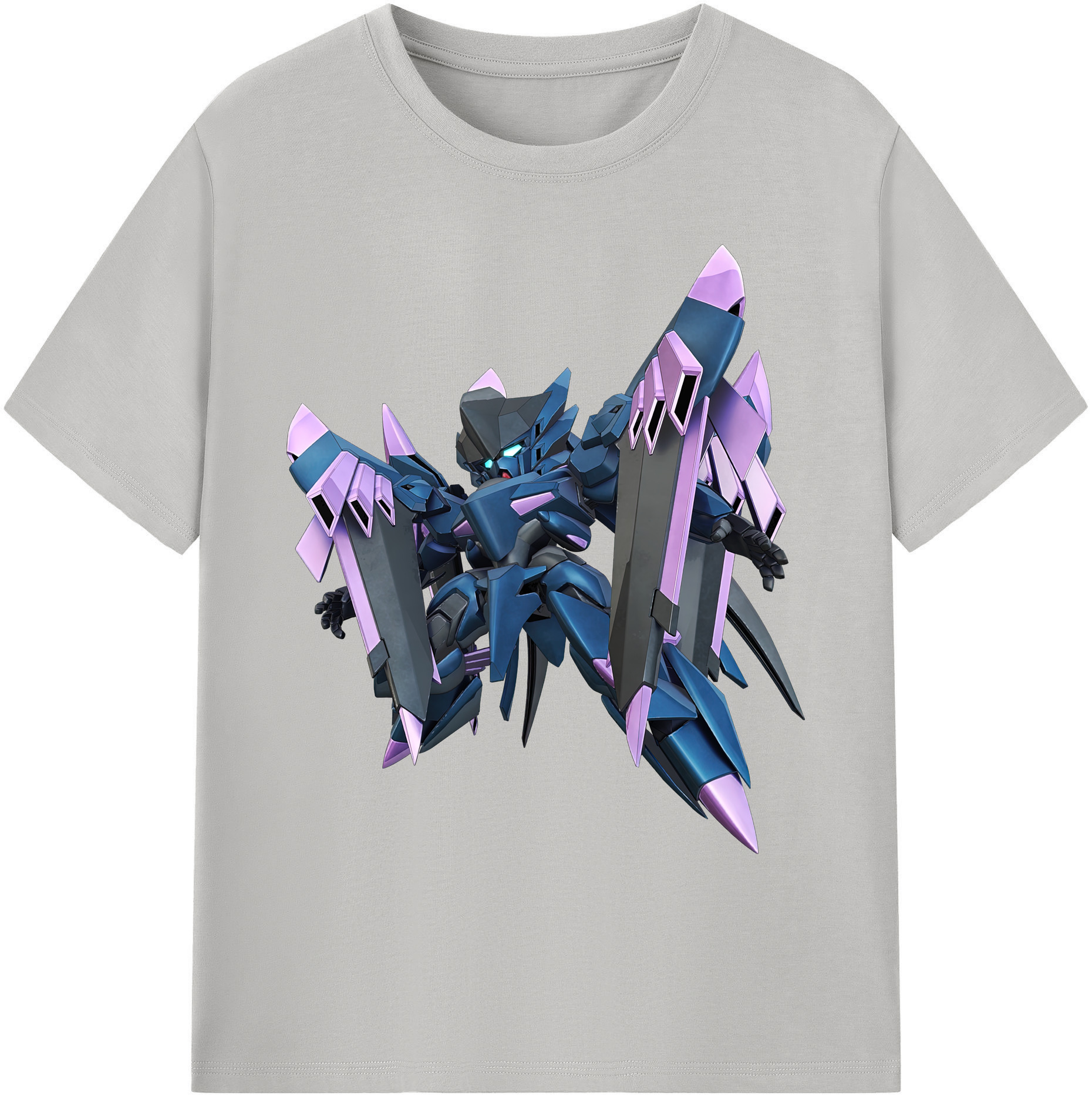 （画像用） 機動戦士ガンダム Mobile Suit Gundam 綿100％ メンズ半袖Tシャツ｜肌触りやわらか＆通気性