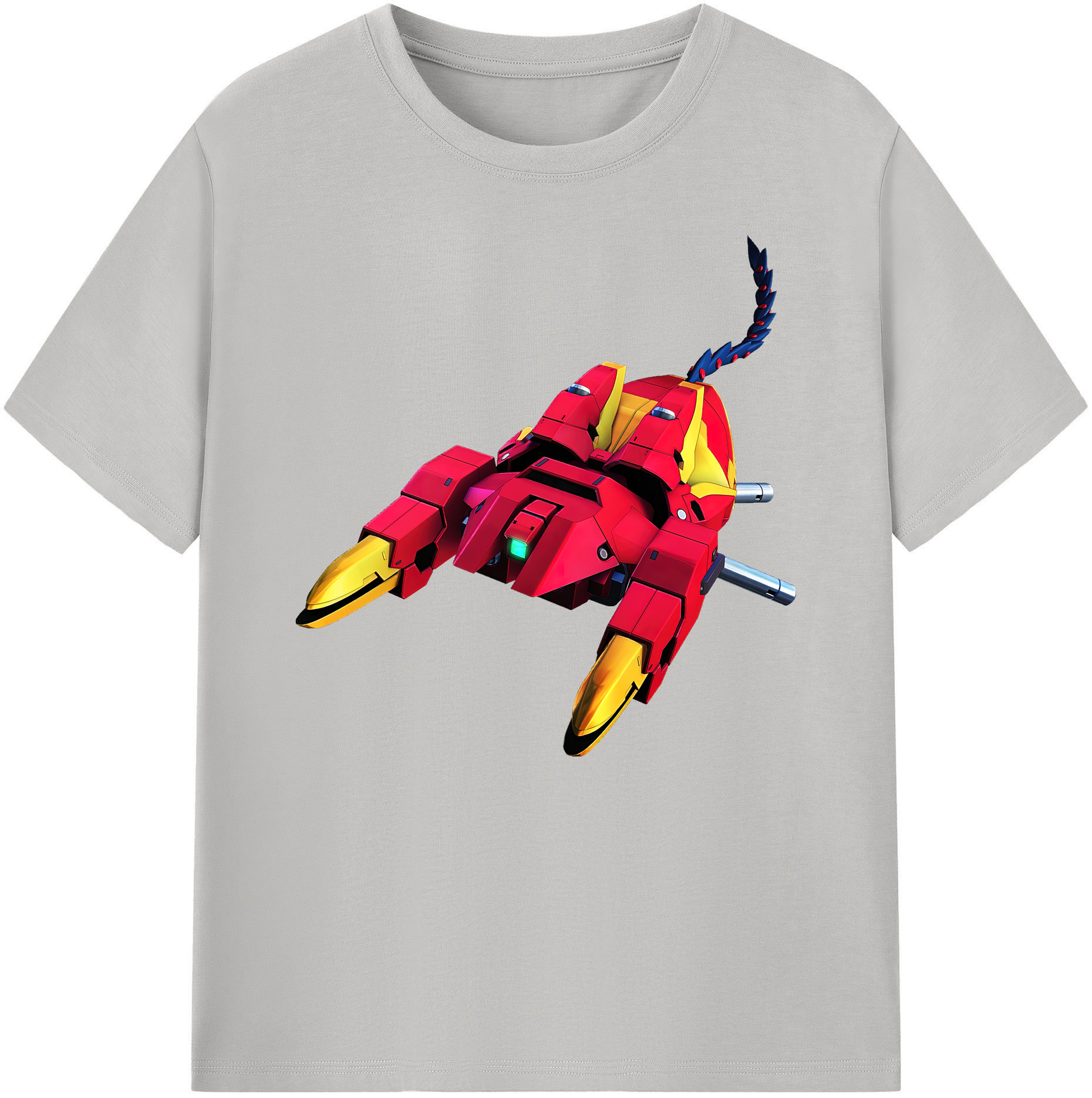 （画像用） 機動戦士ガンダム Mobile Suit Gundam 綿100％ メンズ半袖Tシャツ｜肌触りやわらか＆通気性