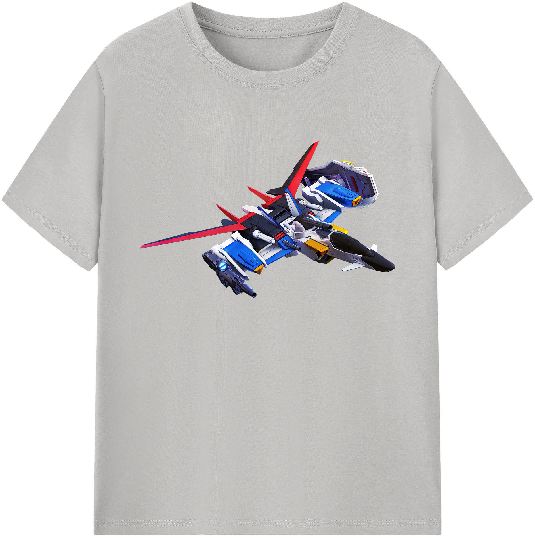 （画像用） 機動戦士ガンダム Mobile Suit Gundam 綿100％ メンズ半袖Tシャツ｜肌触りやわらか＆通気性