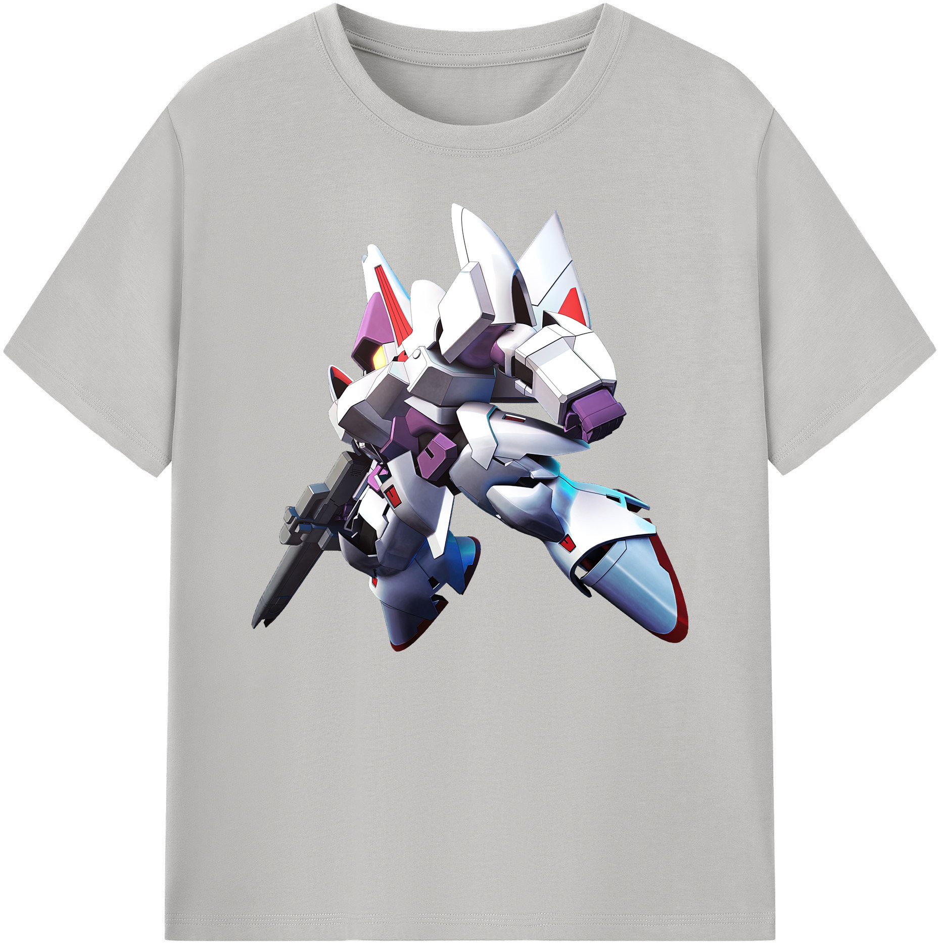 （画像用） 機動戦士ガンダム Mobile Suit Gundam 綿100％ メンズ半袖Tシャツ｜肌触りやわらか＆通気性
