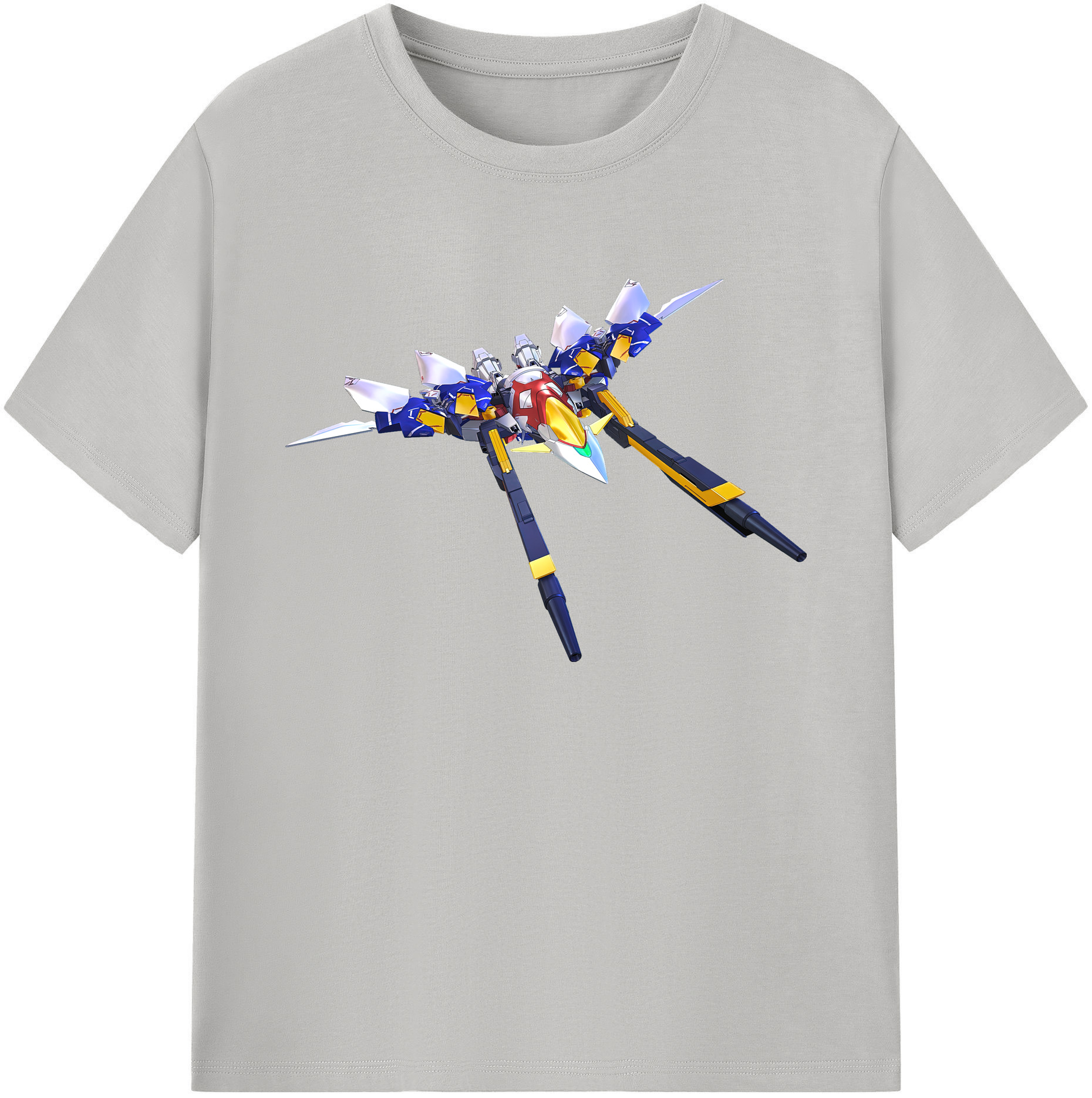 （画像用） 機動戦士ガンダム Mobile Suit Gundam 綿100％ メンズ半袖Tシャツ｜肌触りやわらか＆通気性