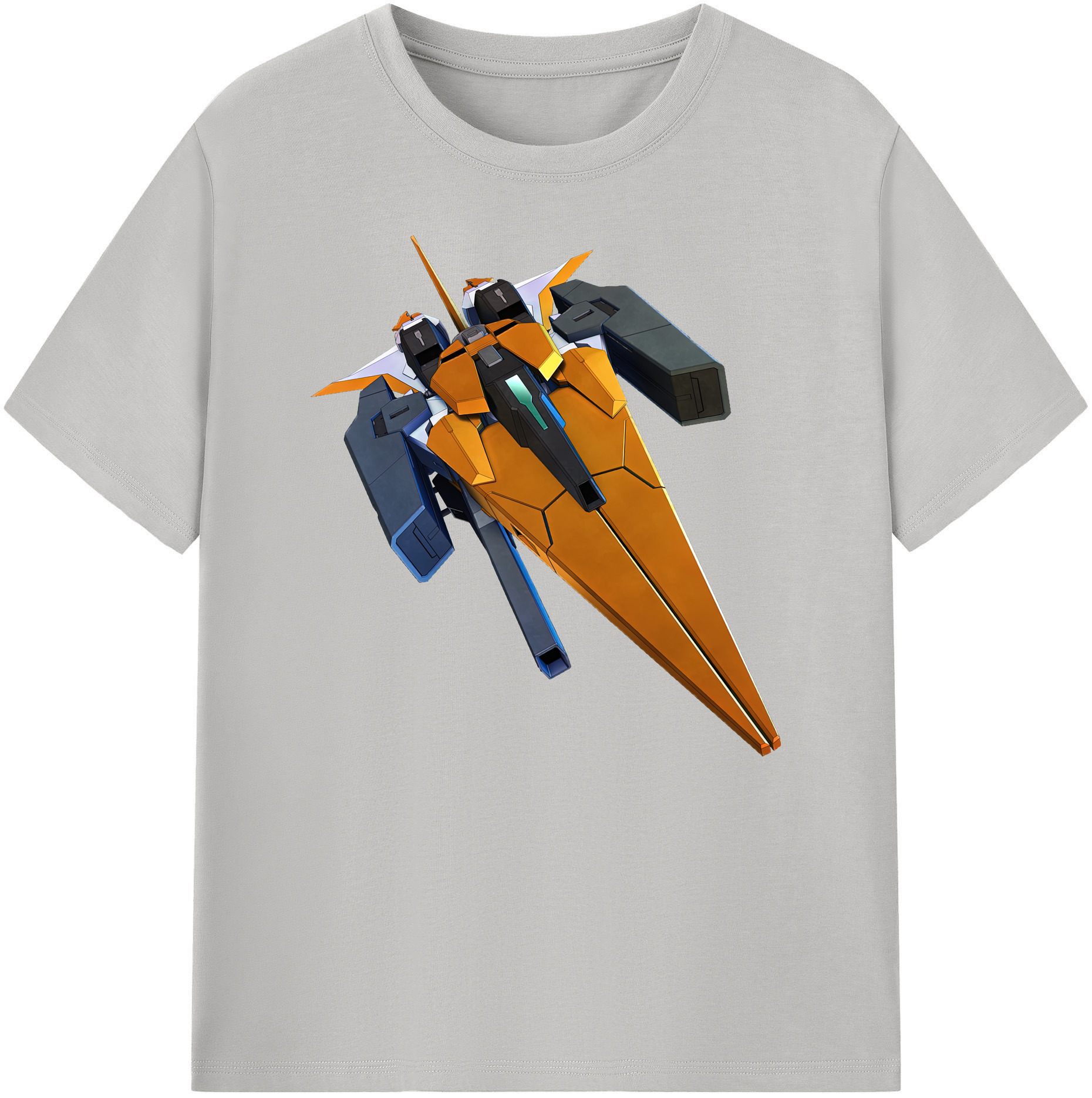（画像用） 機動戦士ガンダム Mobile Suit Gundam 綿100％ メンズ半袖Tシャツ｜肌触りやわらか＆通気性