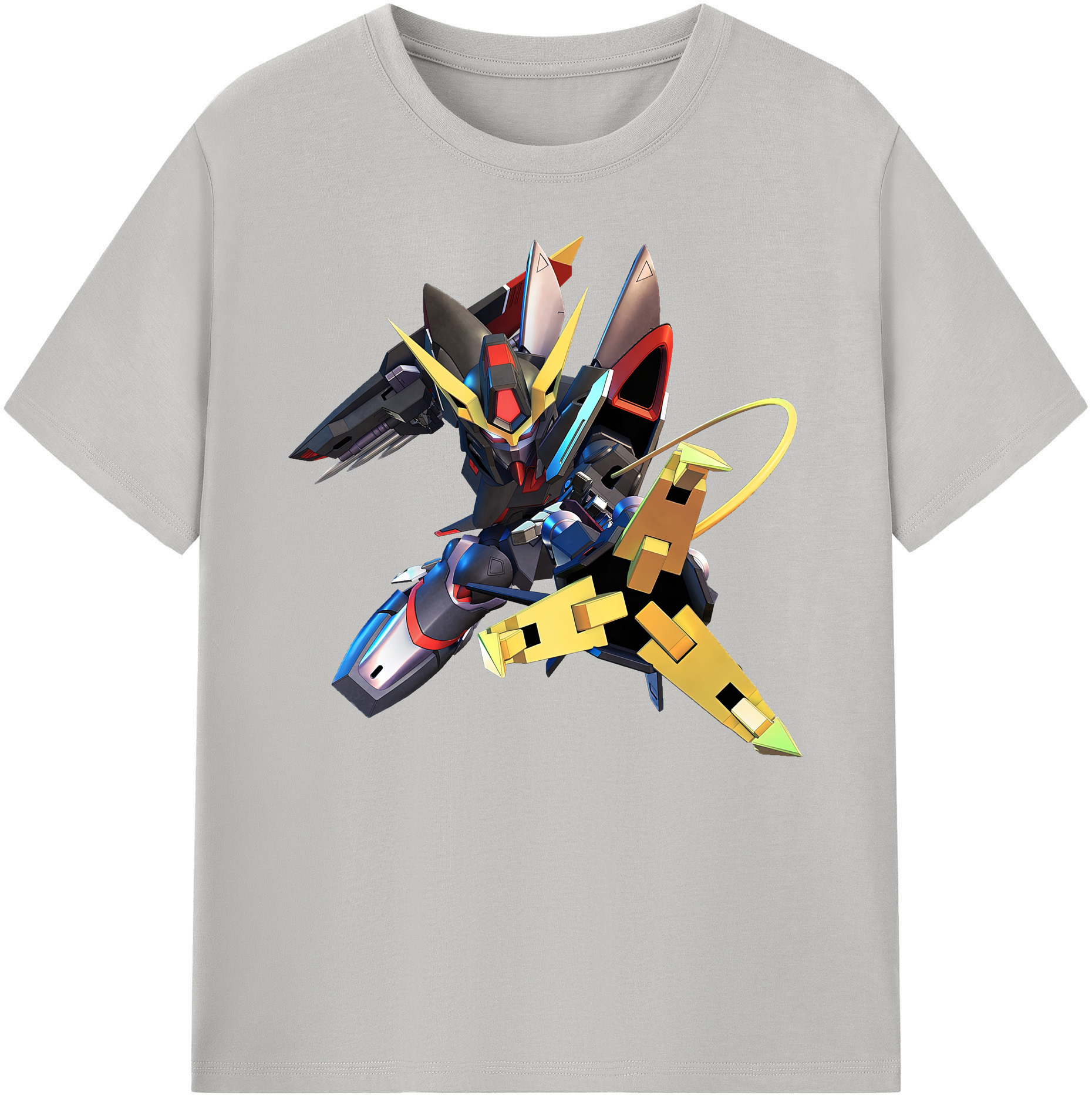 （画像用） 機動戦士ガンダム Mobile Suit Gundam 綿100％ メンズ半袖Tシャツ｜肌触りやわらか＆通気性