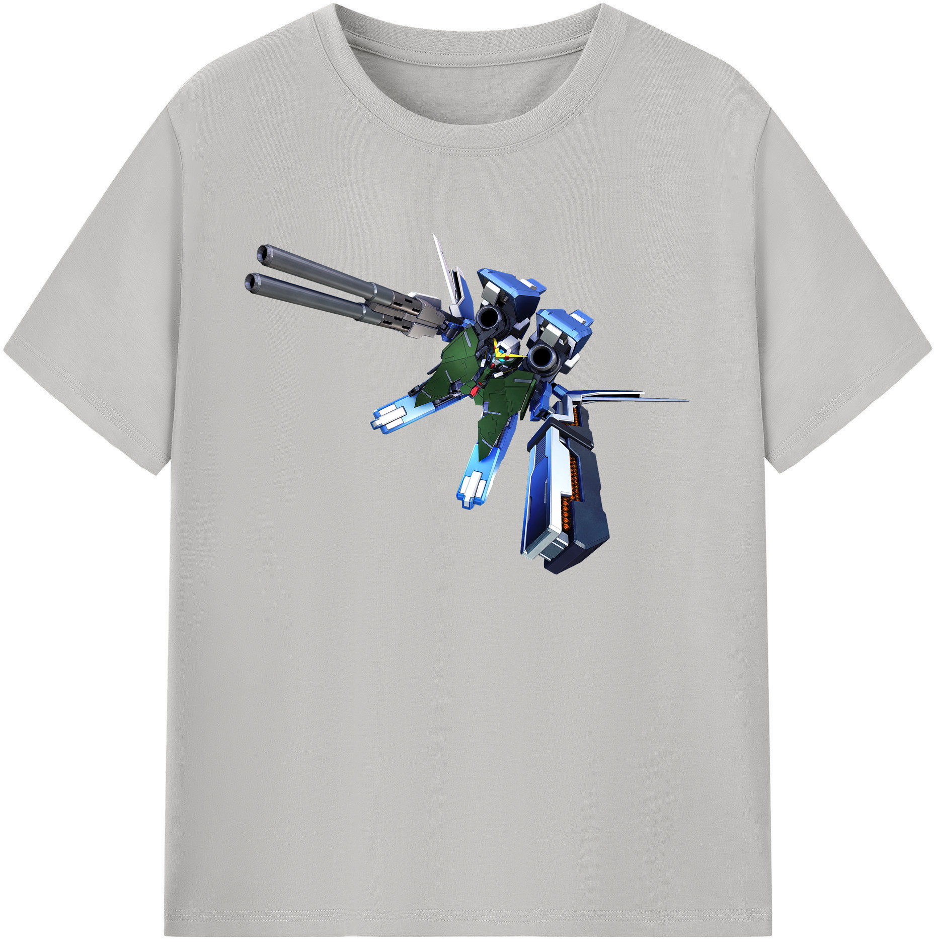 （画像用） 機動戦士ガンダム Mobile Suit Gundam 綿100％ メンズ半袖Tシャツ｜肌触りやわらか＆通気性