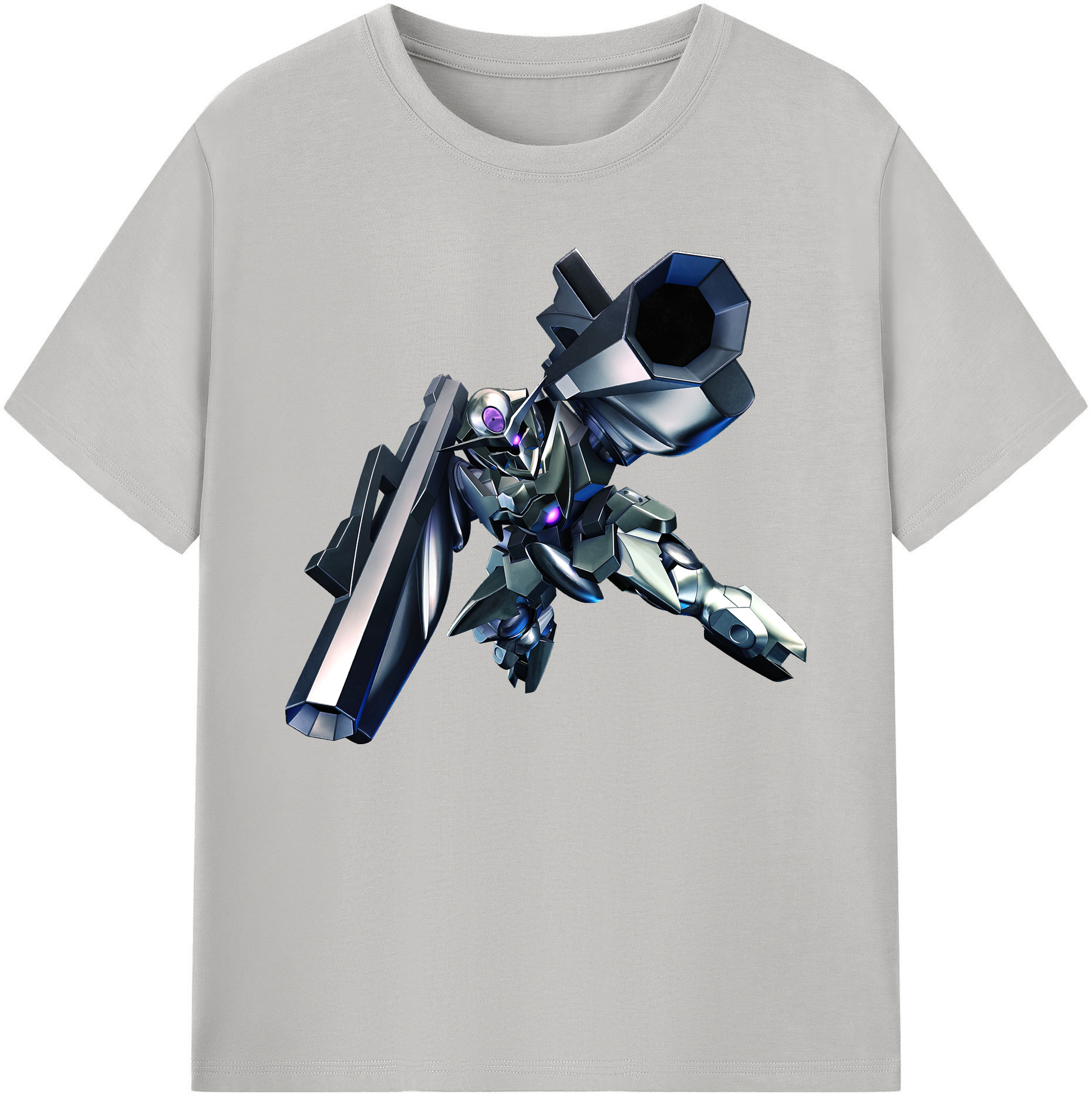 （画像用） 機動戦士ガンダム Mobile Suit Gundam 綿100％ メンズ半袖Tシャツ｜肌触りやわらか＆通気性