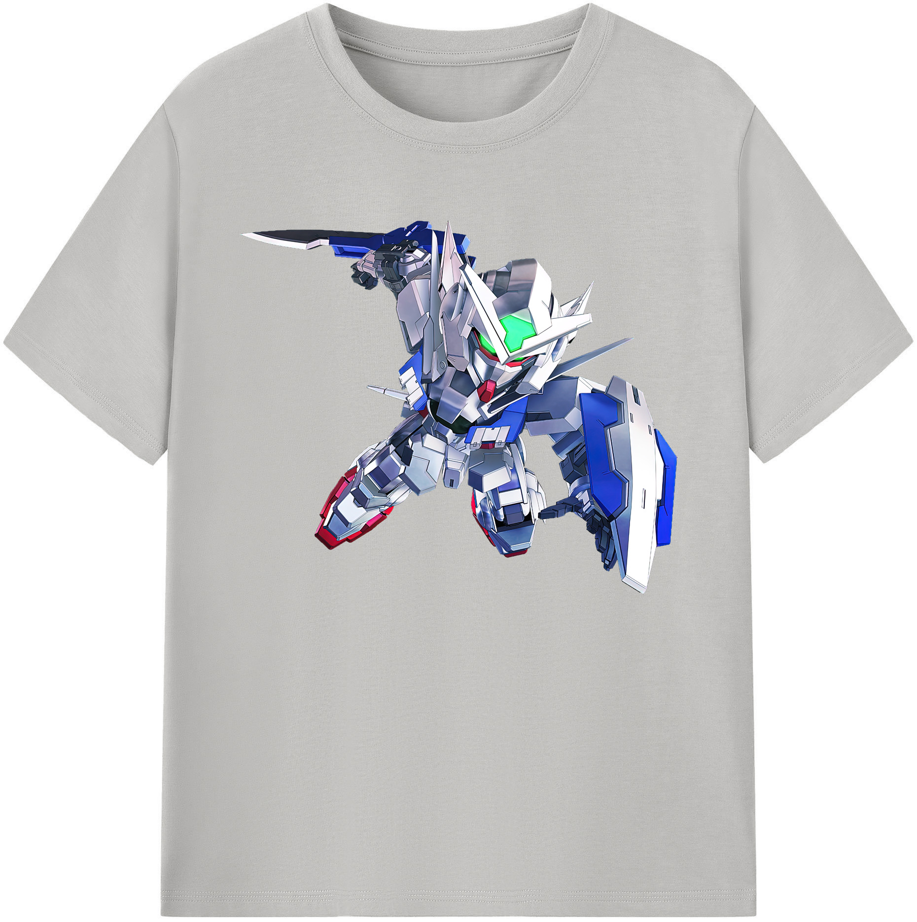 （画像用） 機動戦士ガンダム Mobile Suit Gundam 綿100％ メンズ半袖Tシャツ｜肌触りやわらか＆通気性