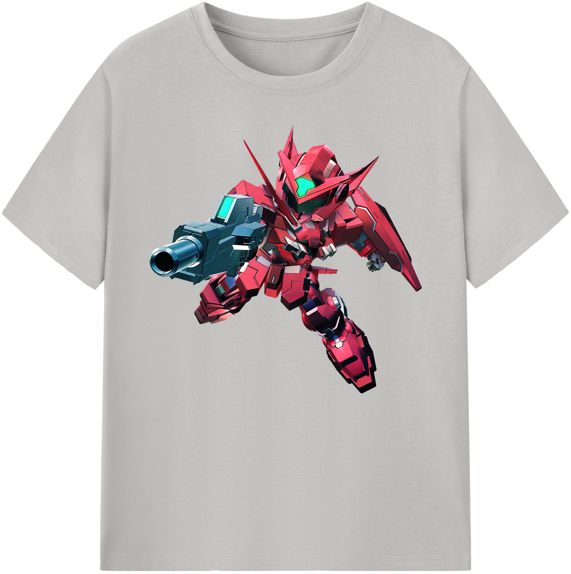 （画像用） 機動戦士ガンダム Mobile Suit Gundam 綿100％ メンズ半袖Tシャツ｜肌触りやわらか＆通気性