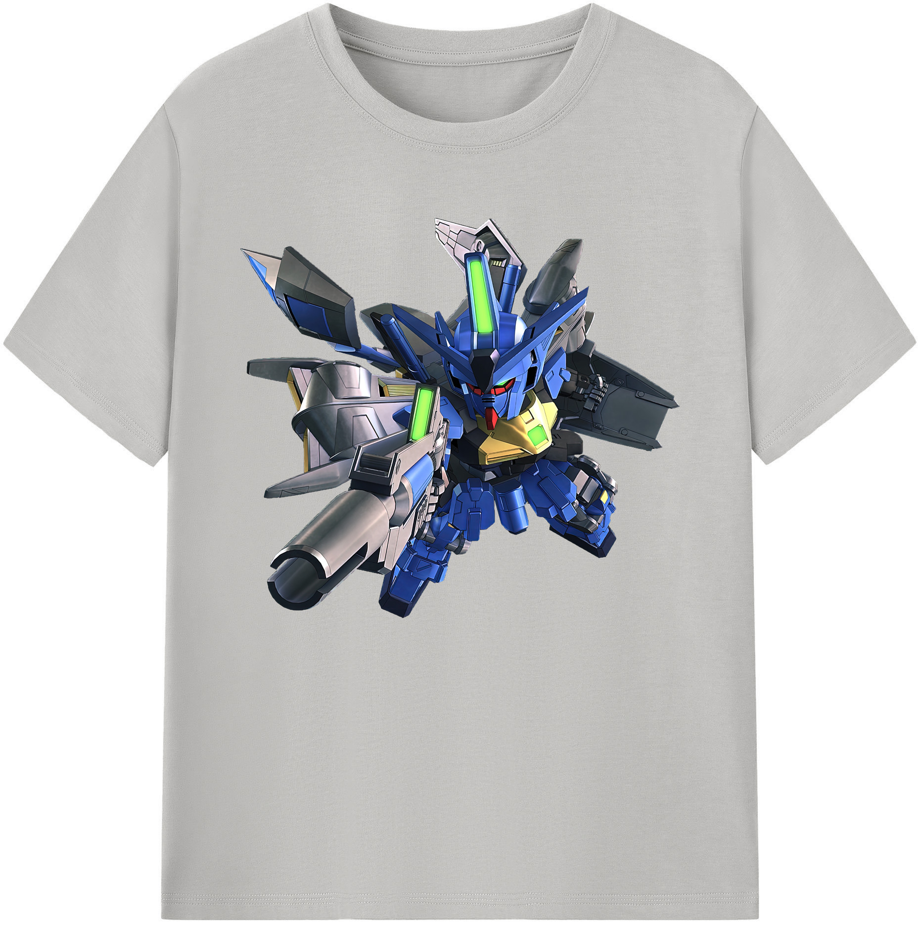 （画像用） 機動戦士ガンダム Mobile Suit Gundam 綿100％ メンズ半袖Tシャツ｜肌触りやわらか＆通気性