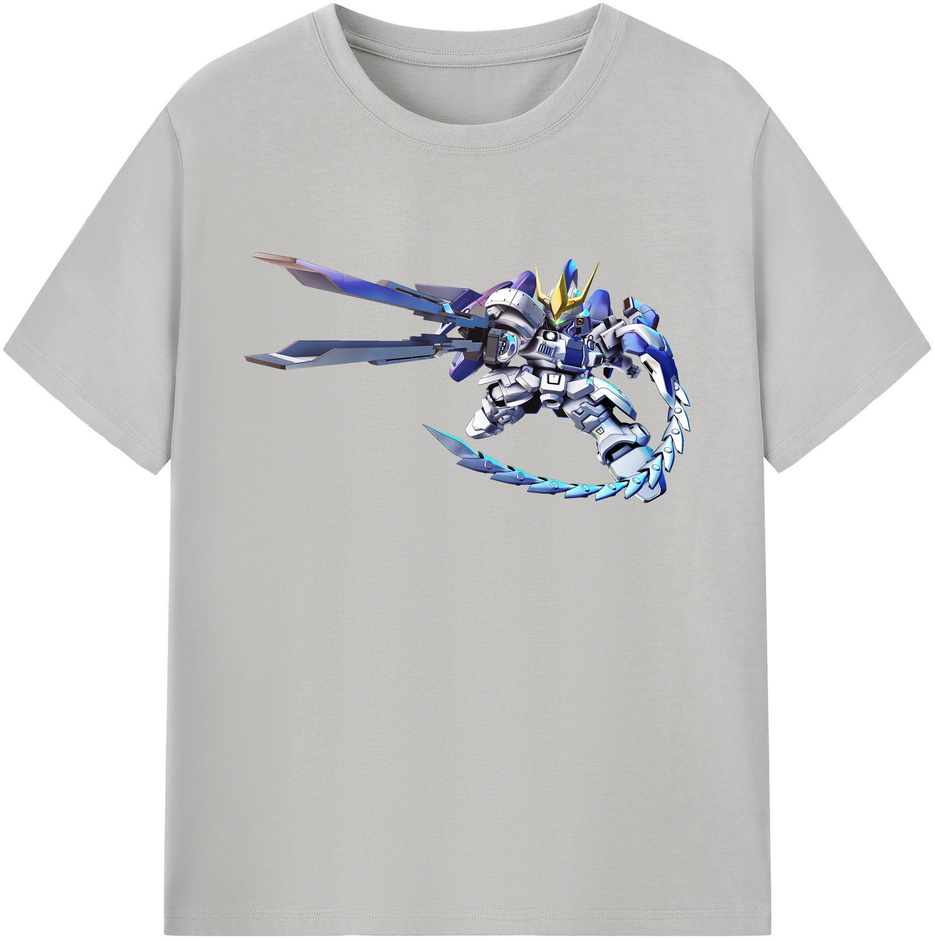 （画像用） 機動戦士ガンダム Mobile Suit Gundam 綿100％ メンズ半袖Tシャツ｜肌触りやわらか＆通気性