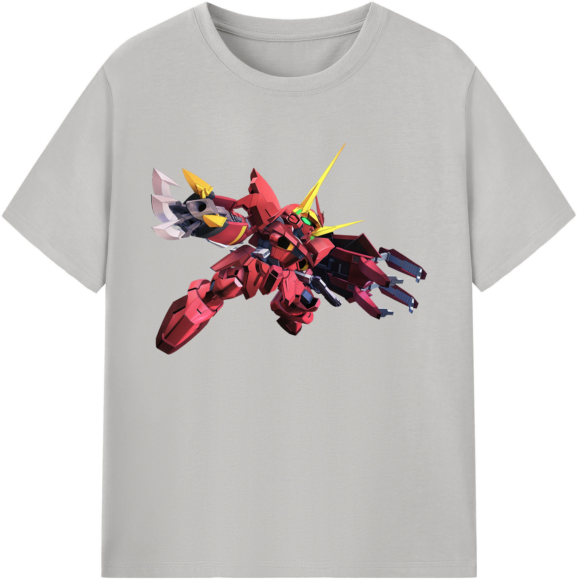 （画像用） 機動戦士ガンダム Mobile Suit Gundam 綿100％ メンズ半袖Tシャツ｜肌触りやわらか＆通気性