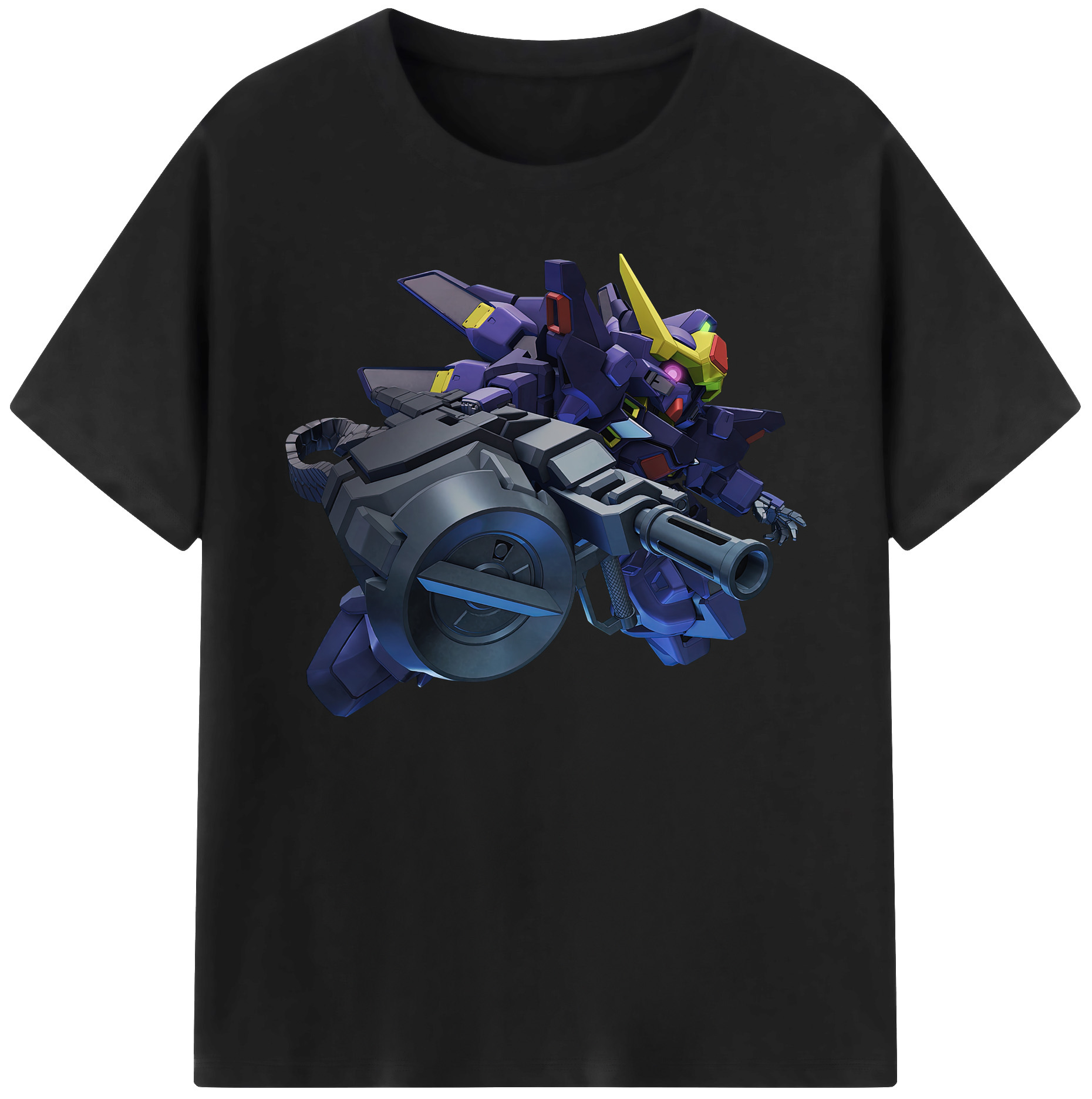 （画像用） 機動戦士ガンダム Mobile Suit Gundam 綿100％ メンズ半袖Tシャツ｜肌触りやわらか＆通気性