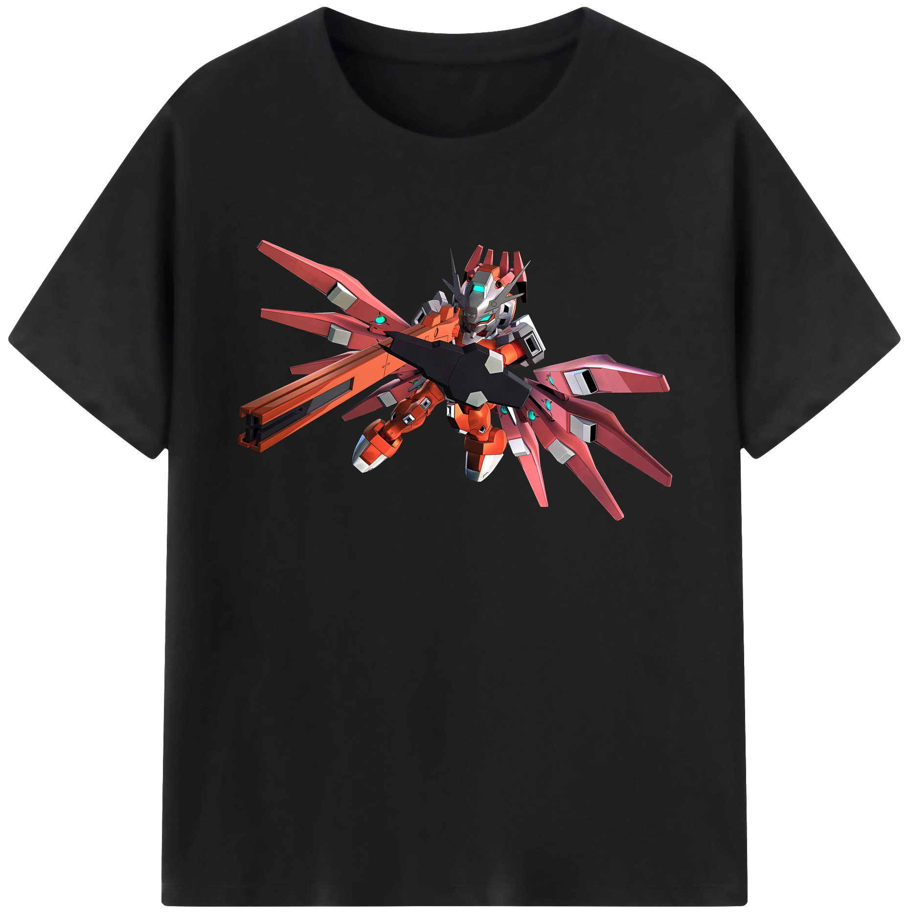 （画像用） 機動戦士ガンダム Mobile Suit Gundam 綿100％ メンズ半袖Tシャツ｜肌触りやわらか＆通気性