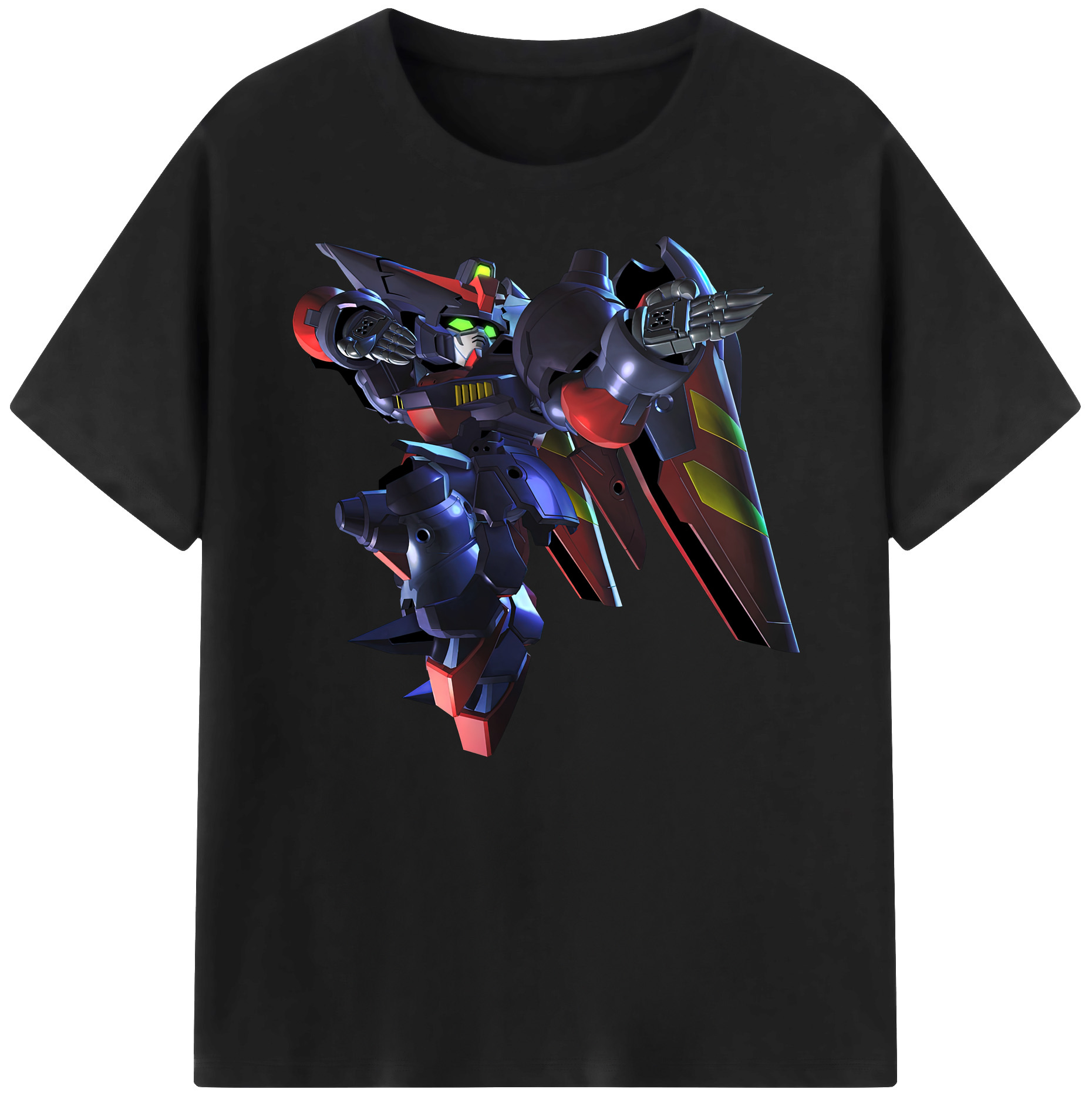 （画像用） 機動戦士ガンダム Mobile Suit Gundam 綿100％ メンズ半袖Tシャツ｜肌触りやわらか＆通気性