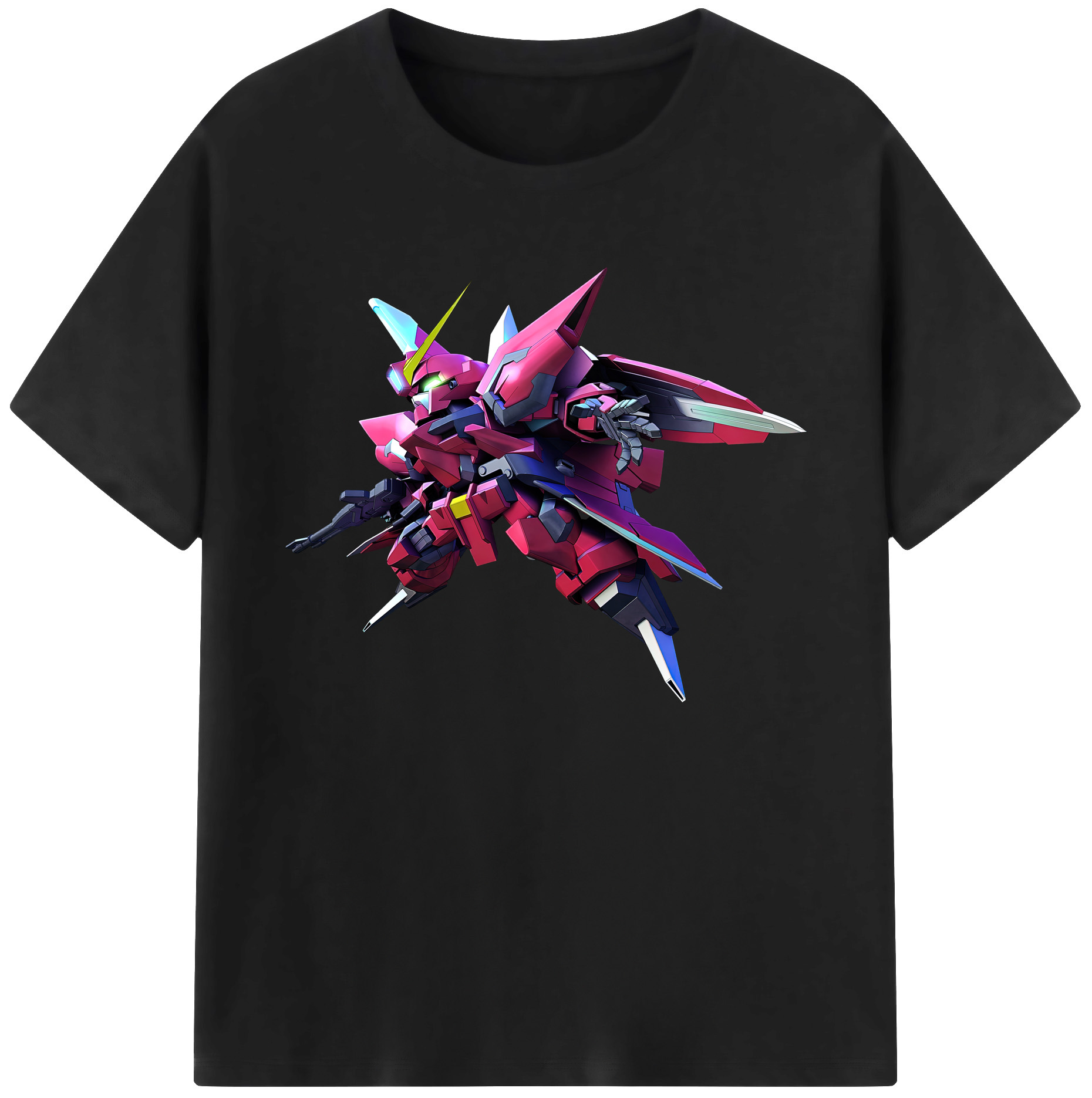 （画像用） 機動戦士ガンダム Mobile Suit Gundam 綿100％ メンズ半袖Tシャツ｜肌触りやわらか＆通気性