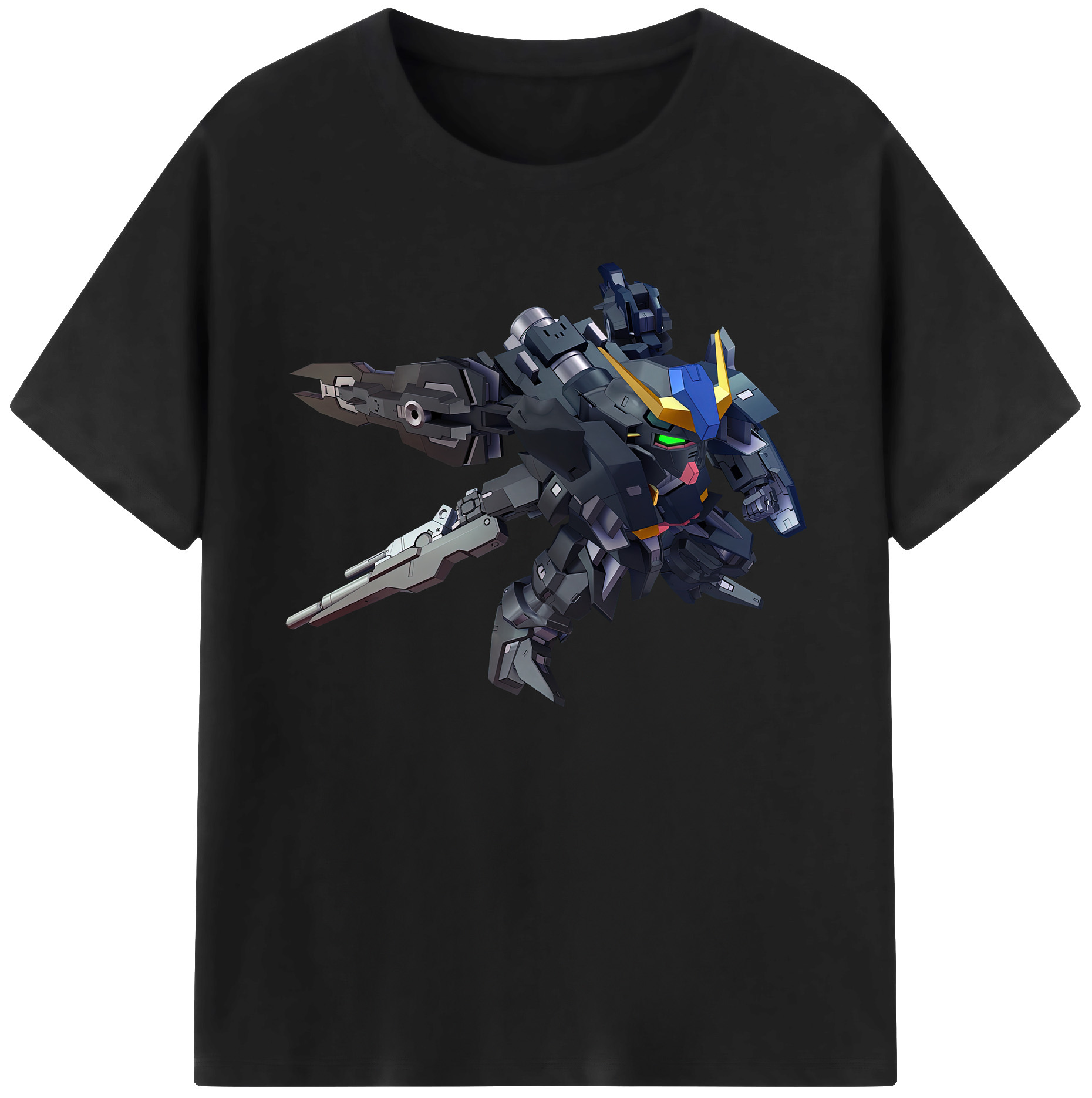 （画像用） 機動戦士ガンダム Mobile Suit Gundam 綿100％ メンズ半袖Tシャツ｜肌触りやわらか＆通気性