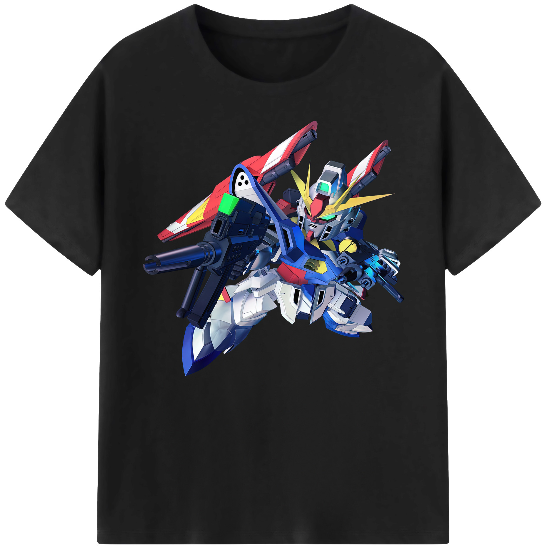 （画像用） 機動戦士ガンダム Mobile Suit Gundam 綿100％ メンズ半袖Tシャツ｜肌触りやわらか＆通気性