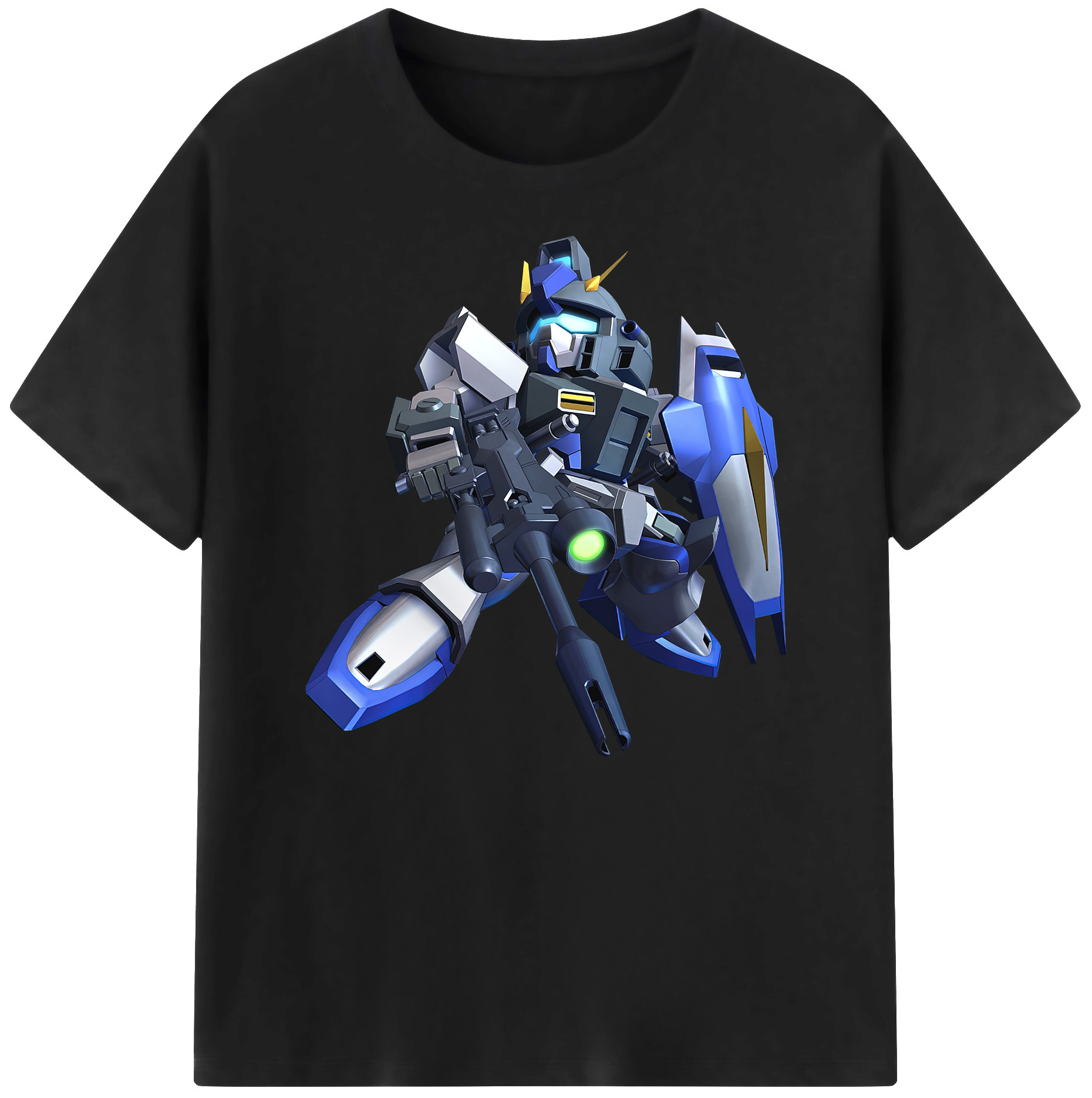 （画像用） 機動戦士ガンダム Mobile Suit Gundam 綿100％ メンズ半袖Tシャツ｜肌触りやわらか＆通気性