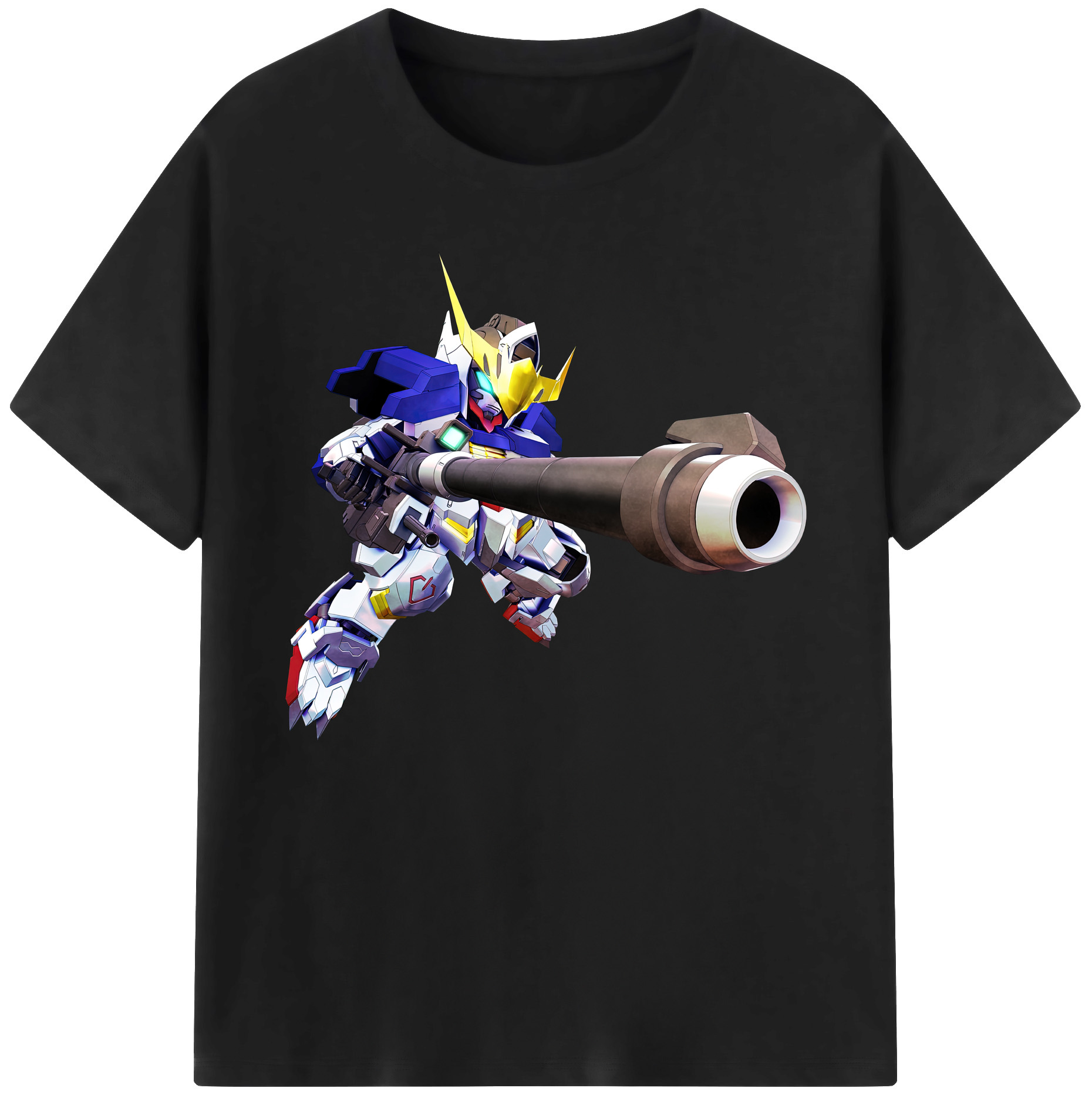 （画像用） 機動戦士ガンダム Mobile Suit Gundam 綿100％ メンズ半袖Tシャツ｜肌触りやわらか＆通気性