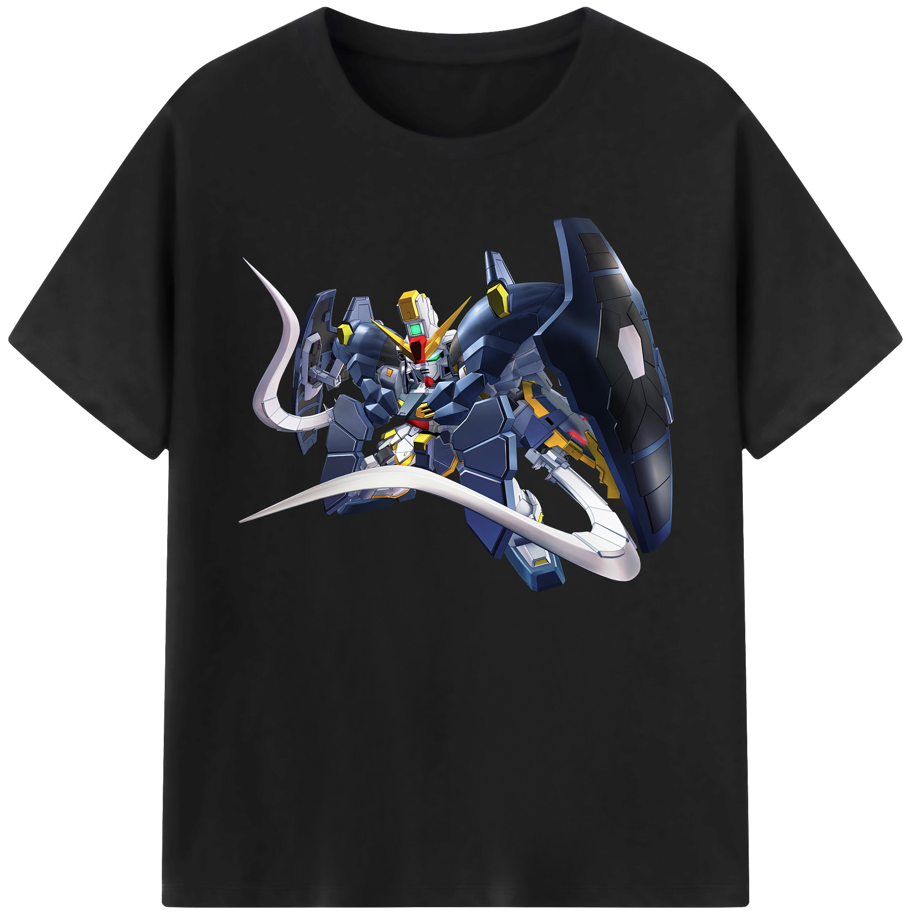 （画像用） 機動戦士ガンダム Mobile Suit Gundam 綿100％ メンズ半袖Tシャツ｜肌触りやわらか＆通気性