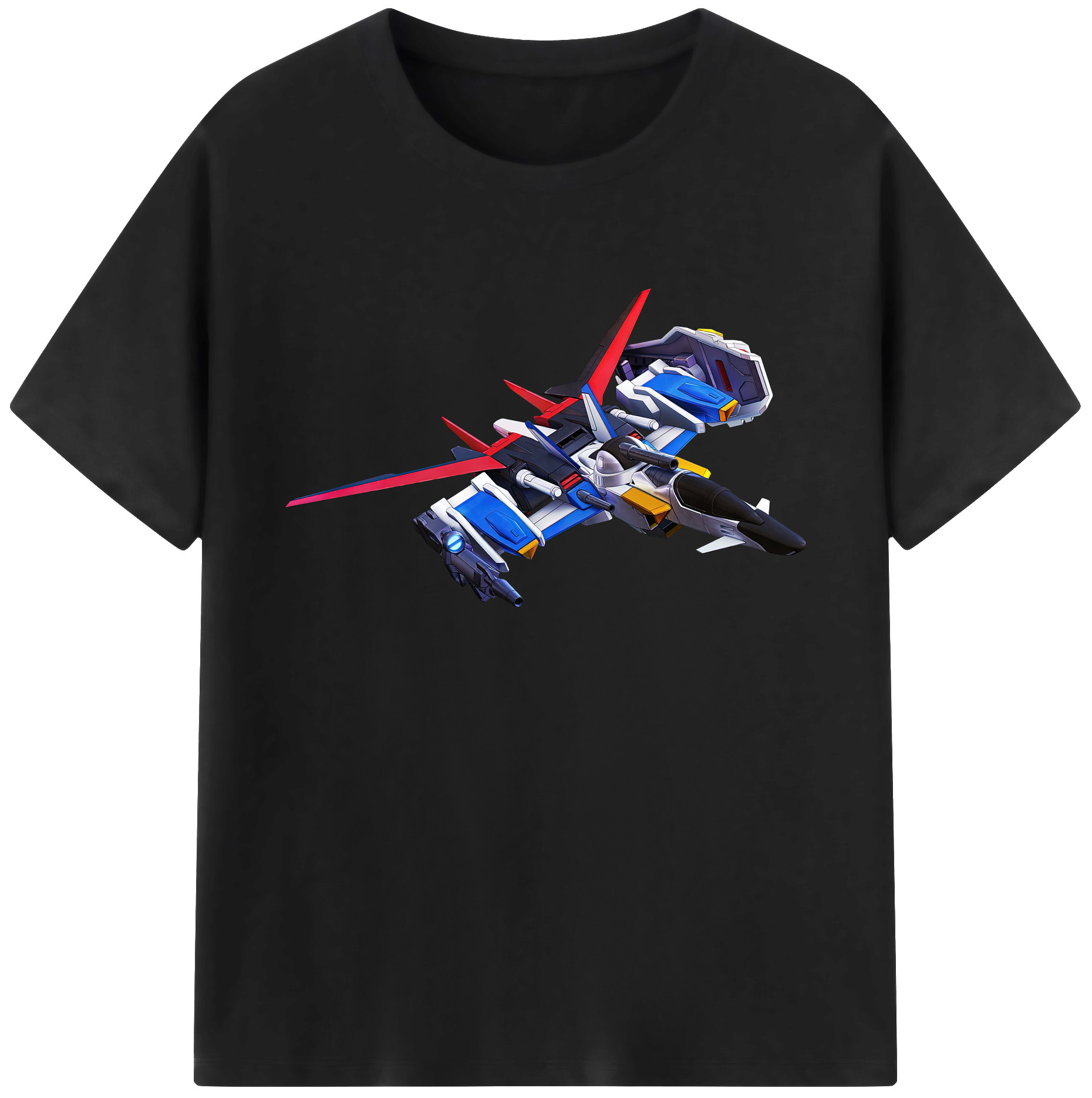 （画像用） 機動戦士ガンダム Mobile Suit Gundam 綿100％ メンズ半袖Tシャツ｜肌触りやわらか＆通気性