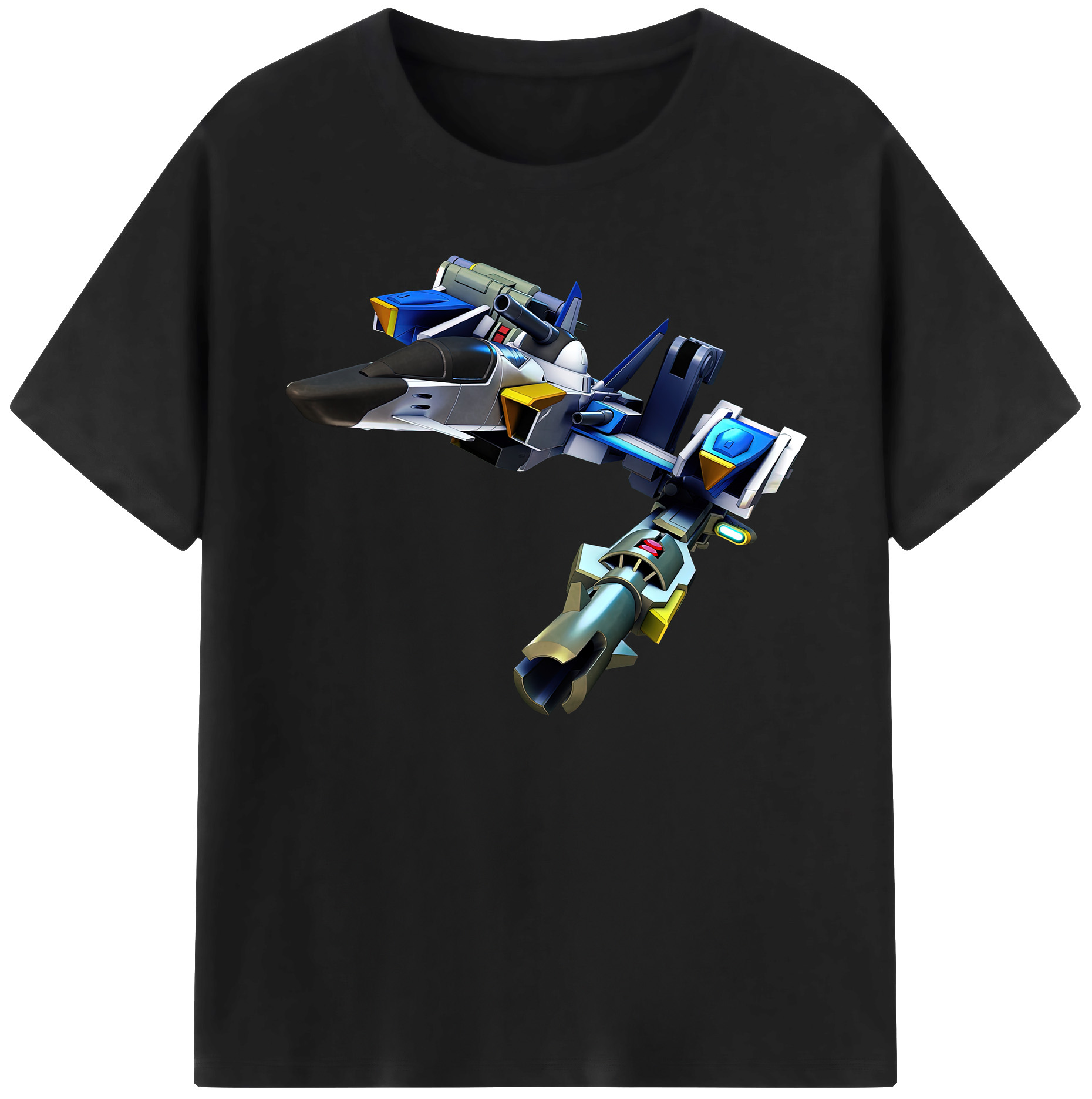 （画像用） 機動戦士ガンダム Mobile Suit Gundam 綿100％ メンズ半袖Tシャツ｜肌触りやわらか＆通気性