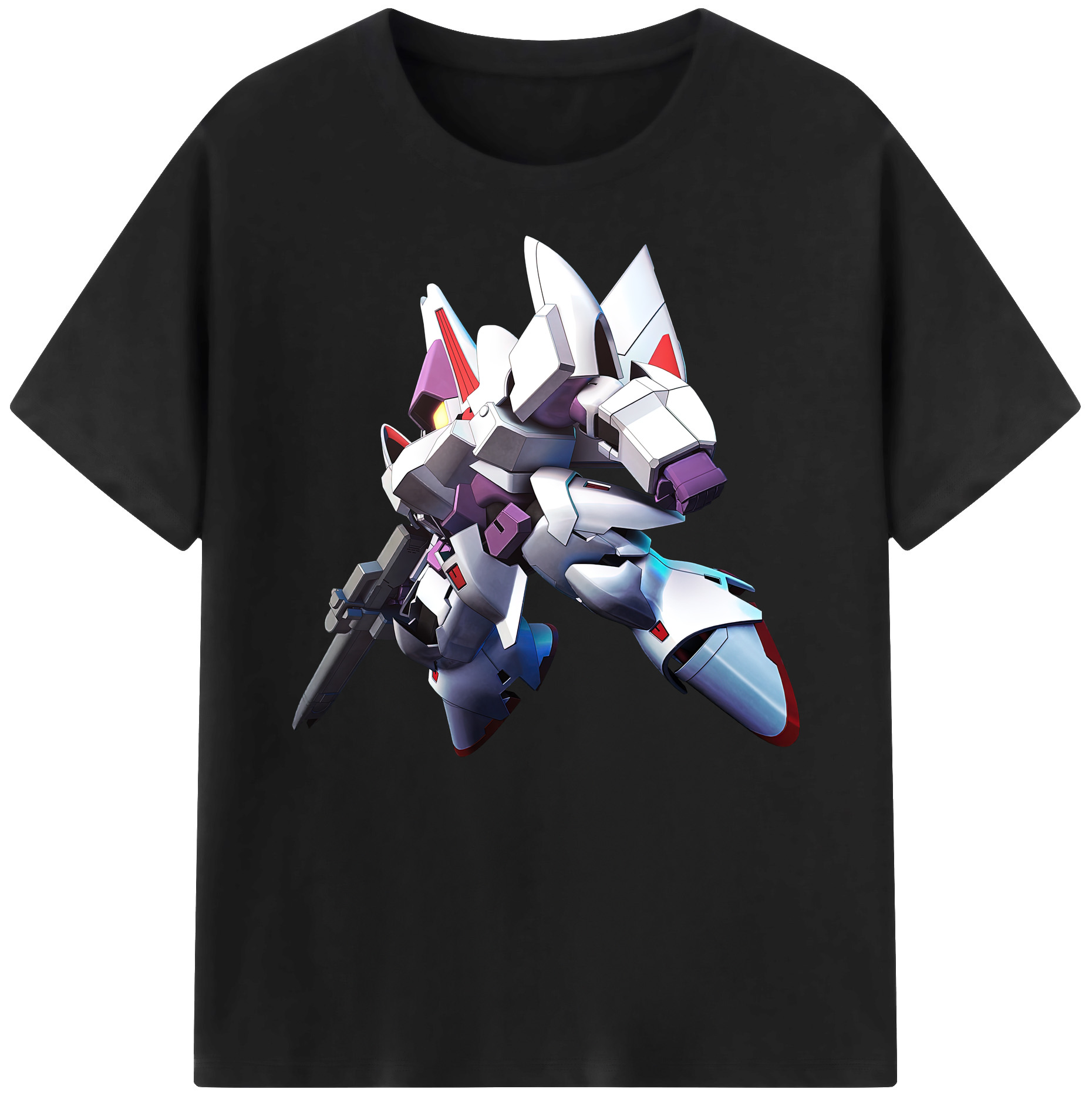 （画像用） 機動戦士ガンダム Mobile Suit Gundam 綿100％ メンズ半袖Tシャツ｜肌触りやわらか＆通気性