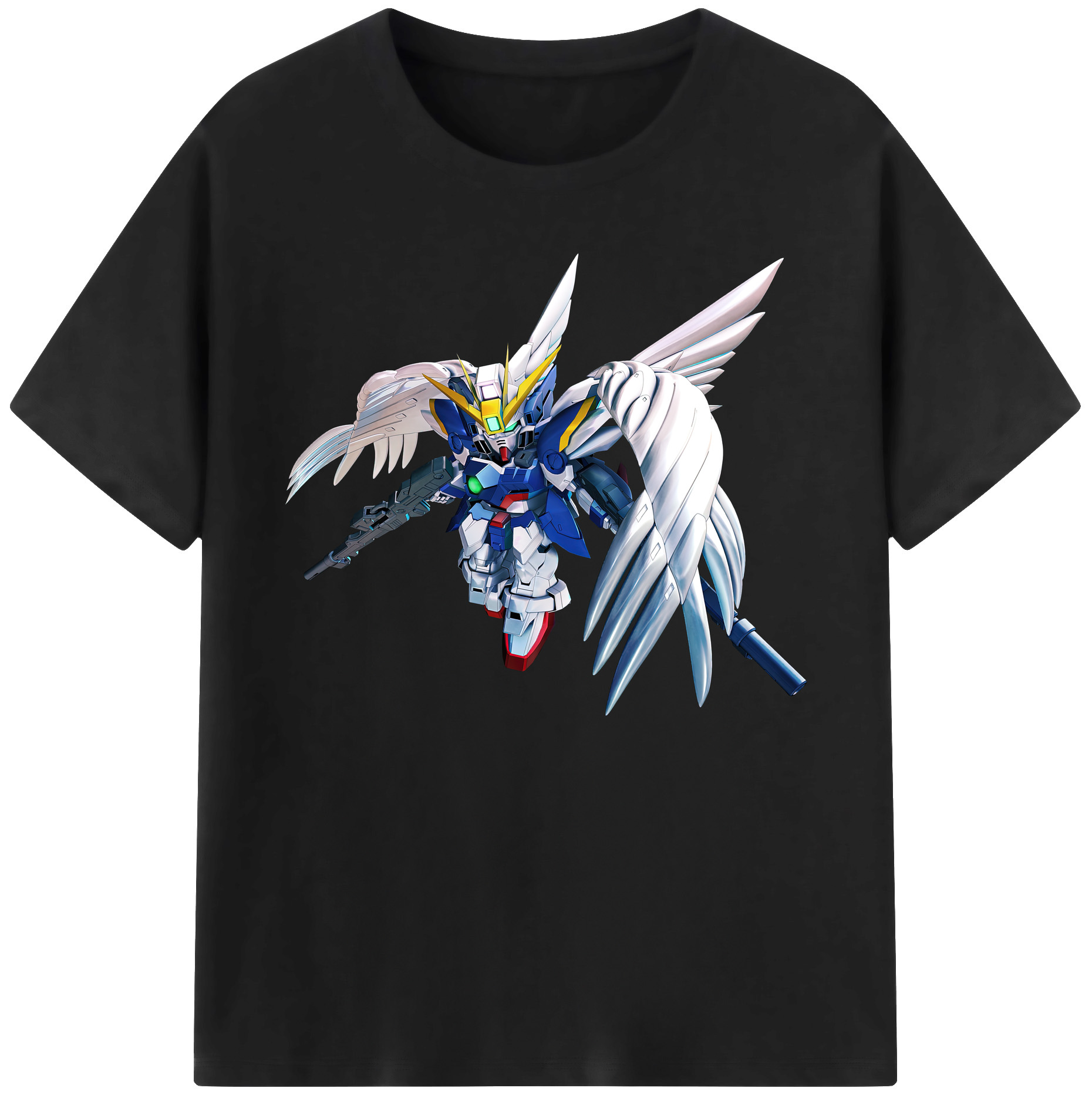（画像用） 機動戦士ガンダム Mobile Suit Gundam 綿100％ メンズ半袖Tシャツ｜肌触りやわらか＆通気性