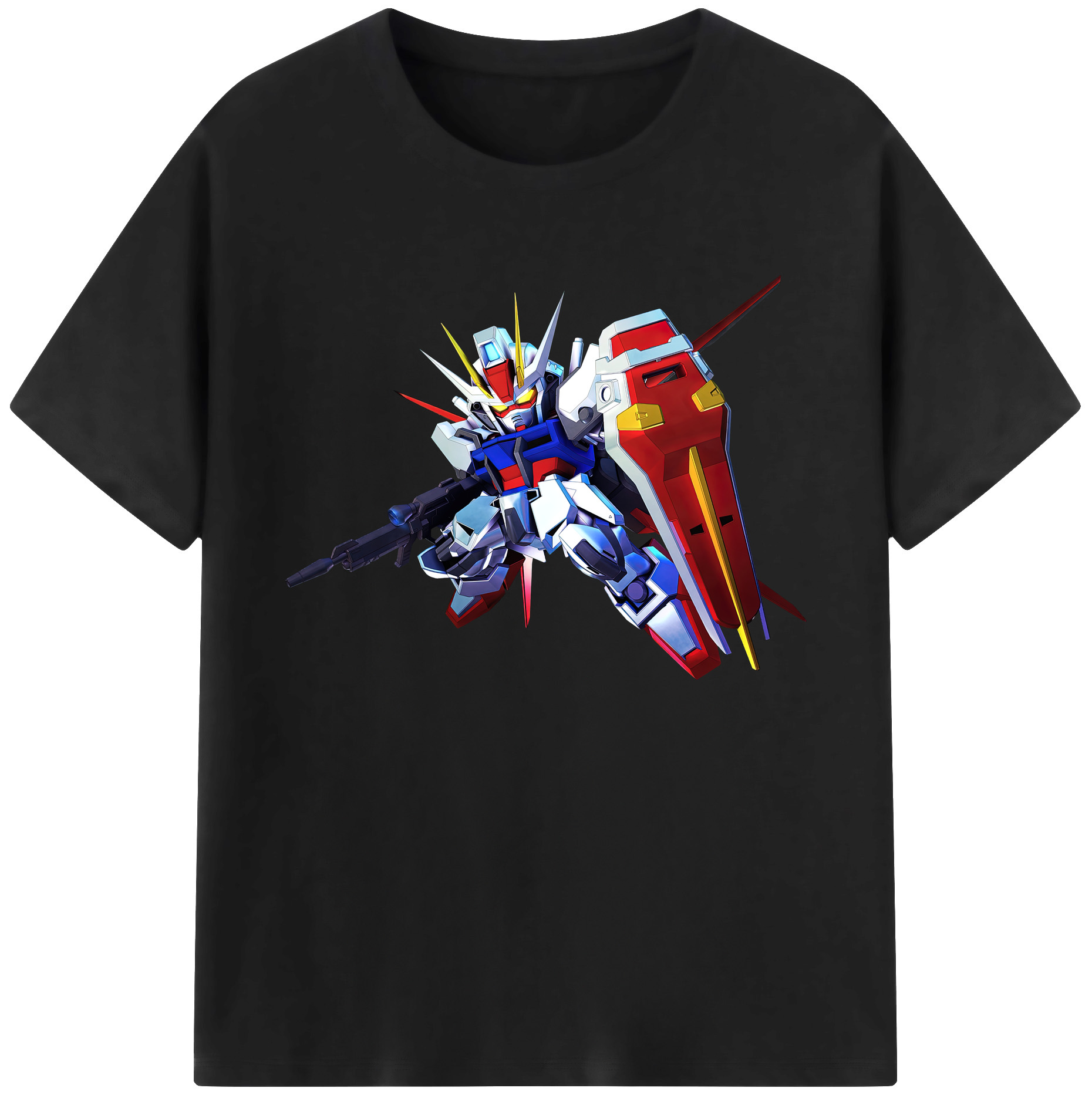 （画像用） 機動戦士ガンダム Mobile Suit Gundam 綿100％ メンズ半袖Tシャツ｜肌触りやわらか＆通気性