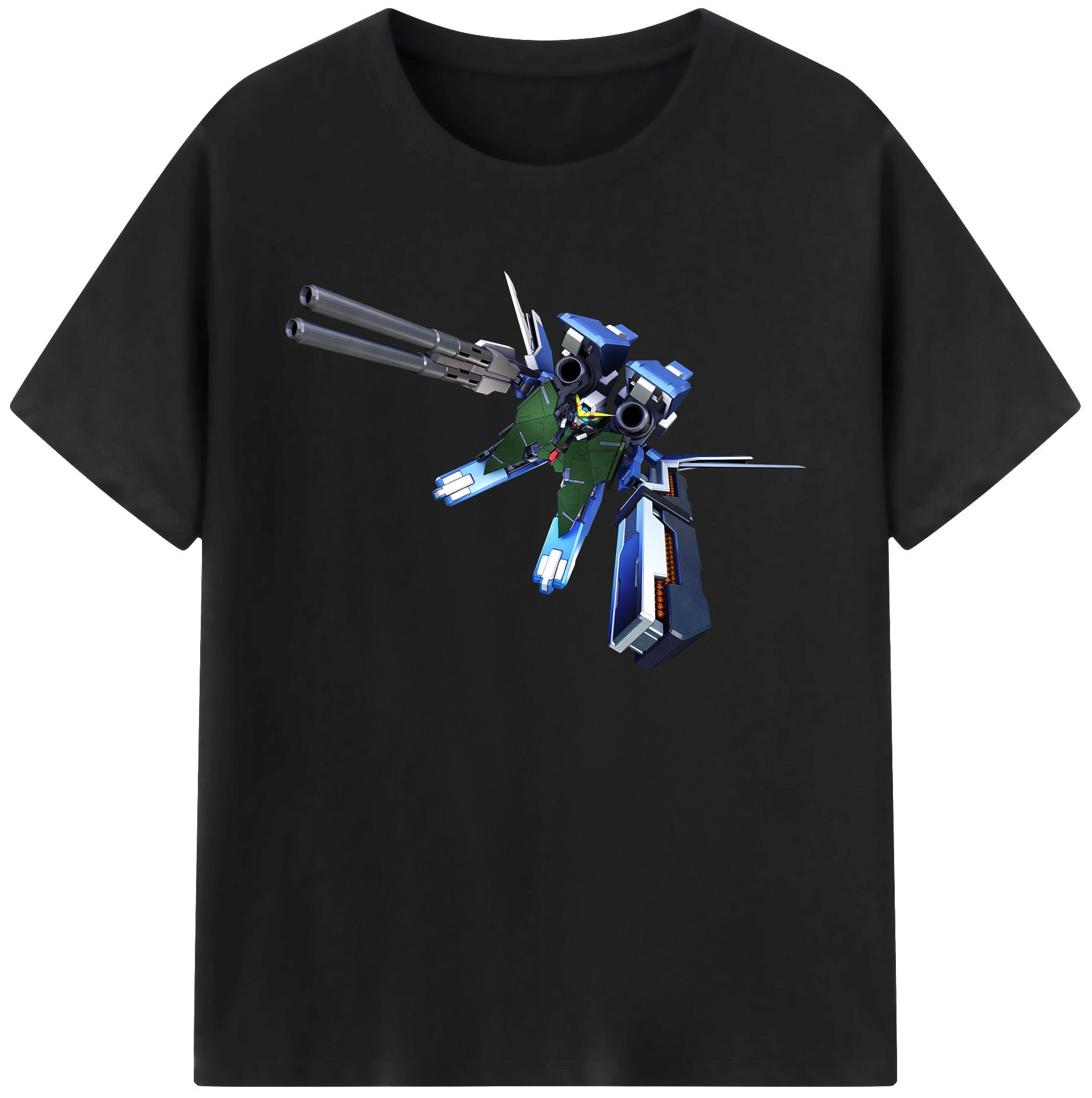（画像用） 機動戦士ガンダム Mobile Suit Gundam 綿100％ メンズ半袖Tシャツ｜肌触りやわらか＆通気性