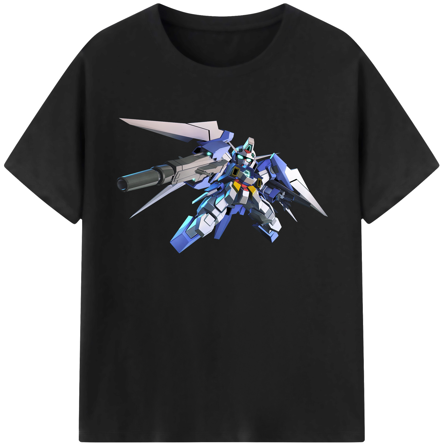 （画像用） 機動戦士ガンダム Mobile Suit Gundam 綿100％ メンズ半袖Tシャツ｜肌触りやわらか＆通気性
