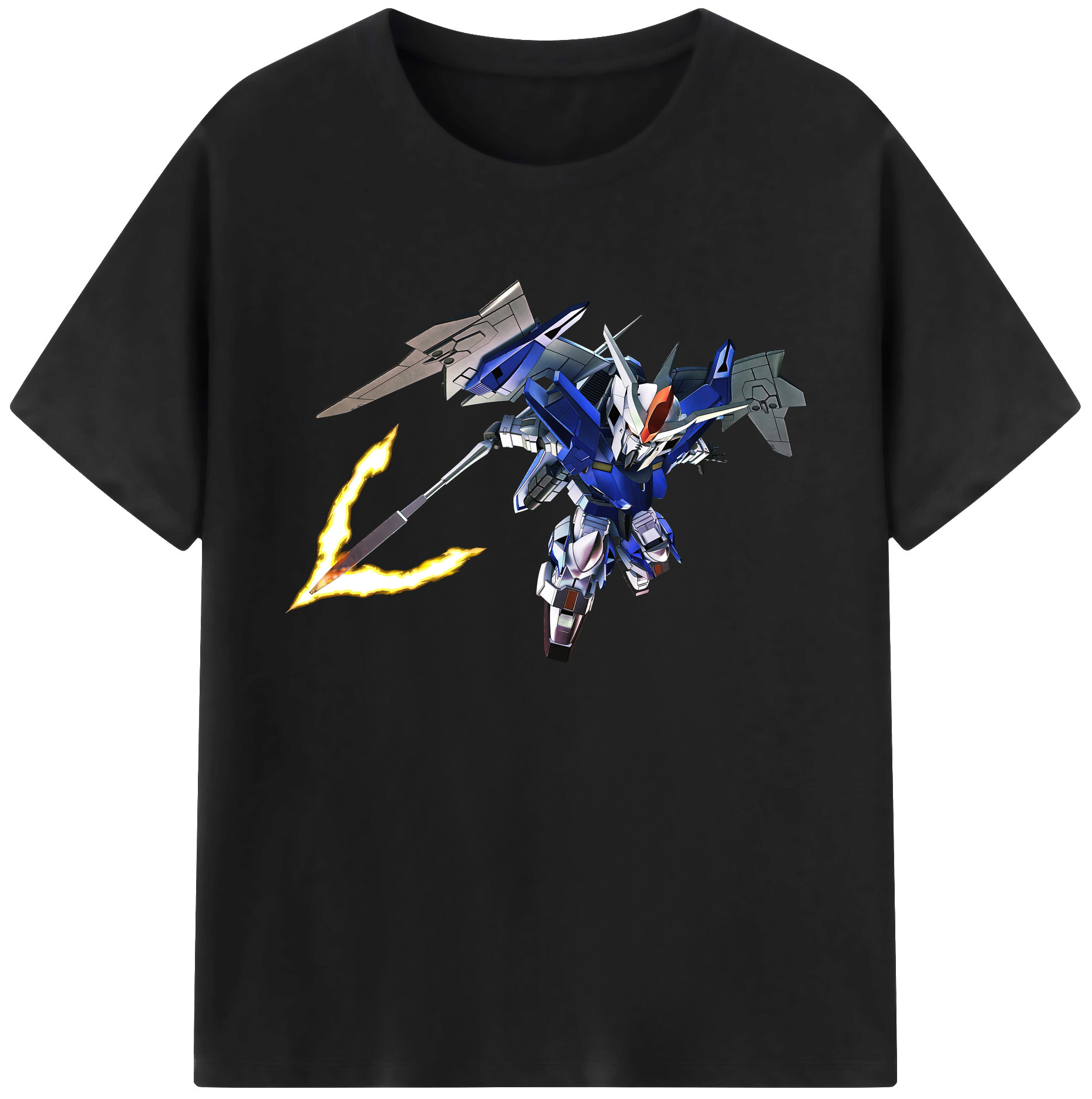 （画像用） 機動戦士ガンダム Mobile Suit Gundam 綿100％ メンズ半袖Tシャツ｜肌触りやわらか＆通気性