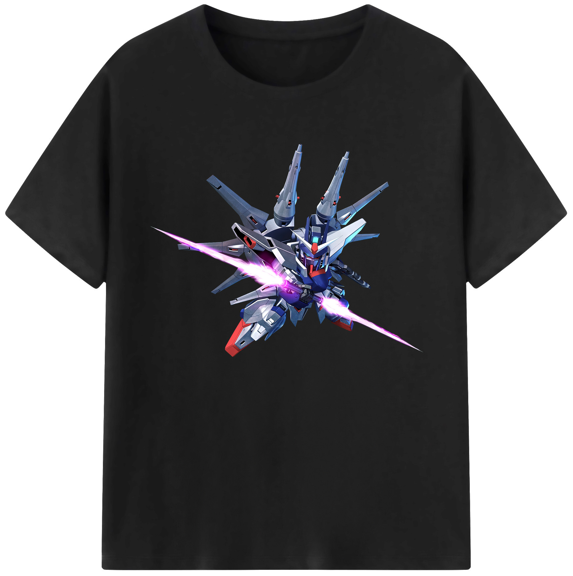 （画像用） 機動戦士ガンダム Mobile Suit Gundam 綿100％ メンズ半袖Tシャツ｜肌触りやわらか＆通気性