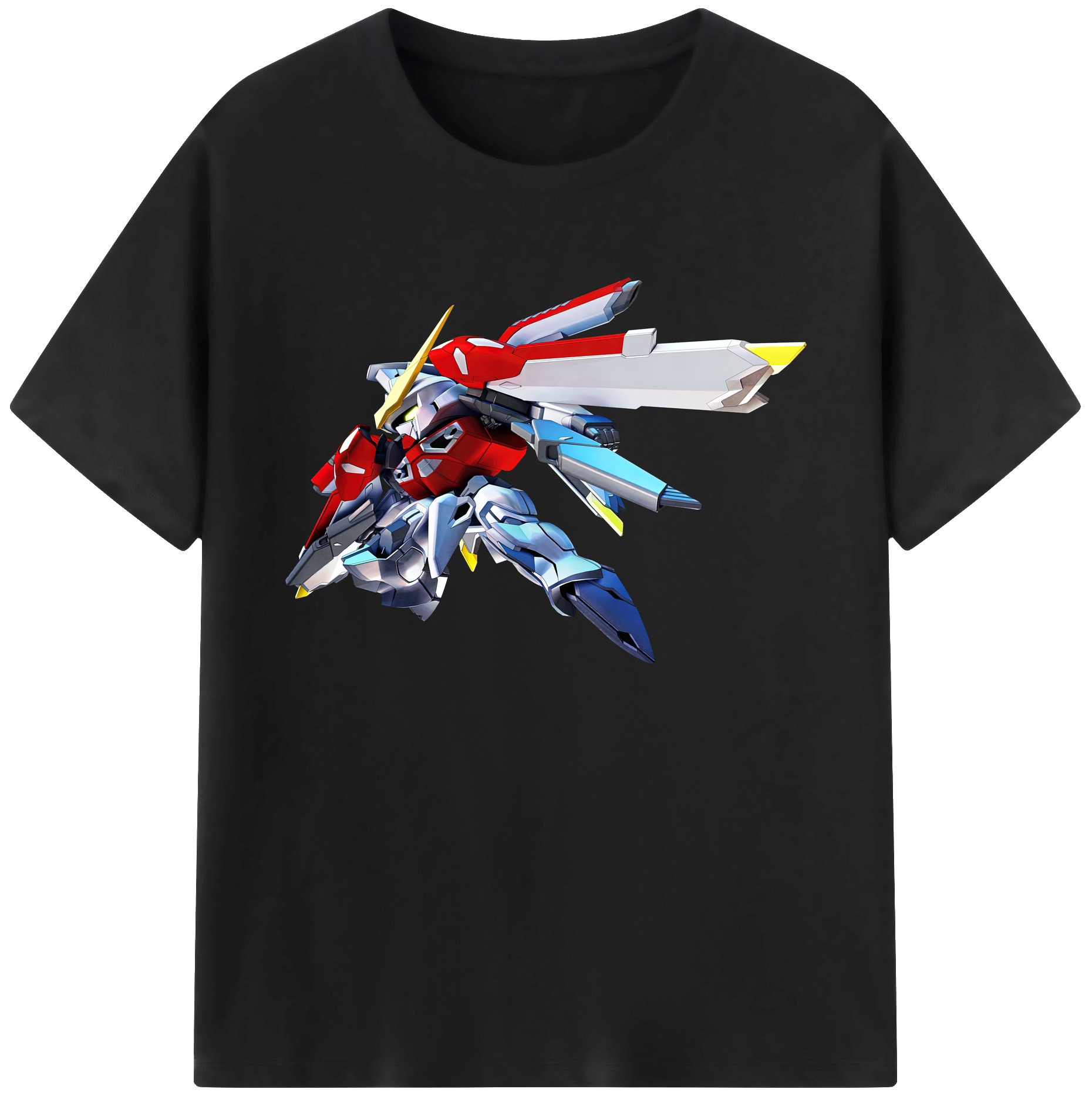 （画像用） 機動戦士ガンダム Mobile Suit Gundam 綿100％ メンズ半袖Tシャツ｜肌触りやわらか＆通気性