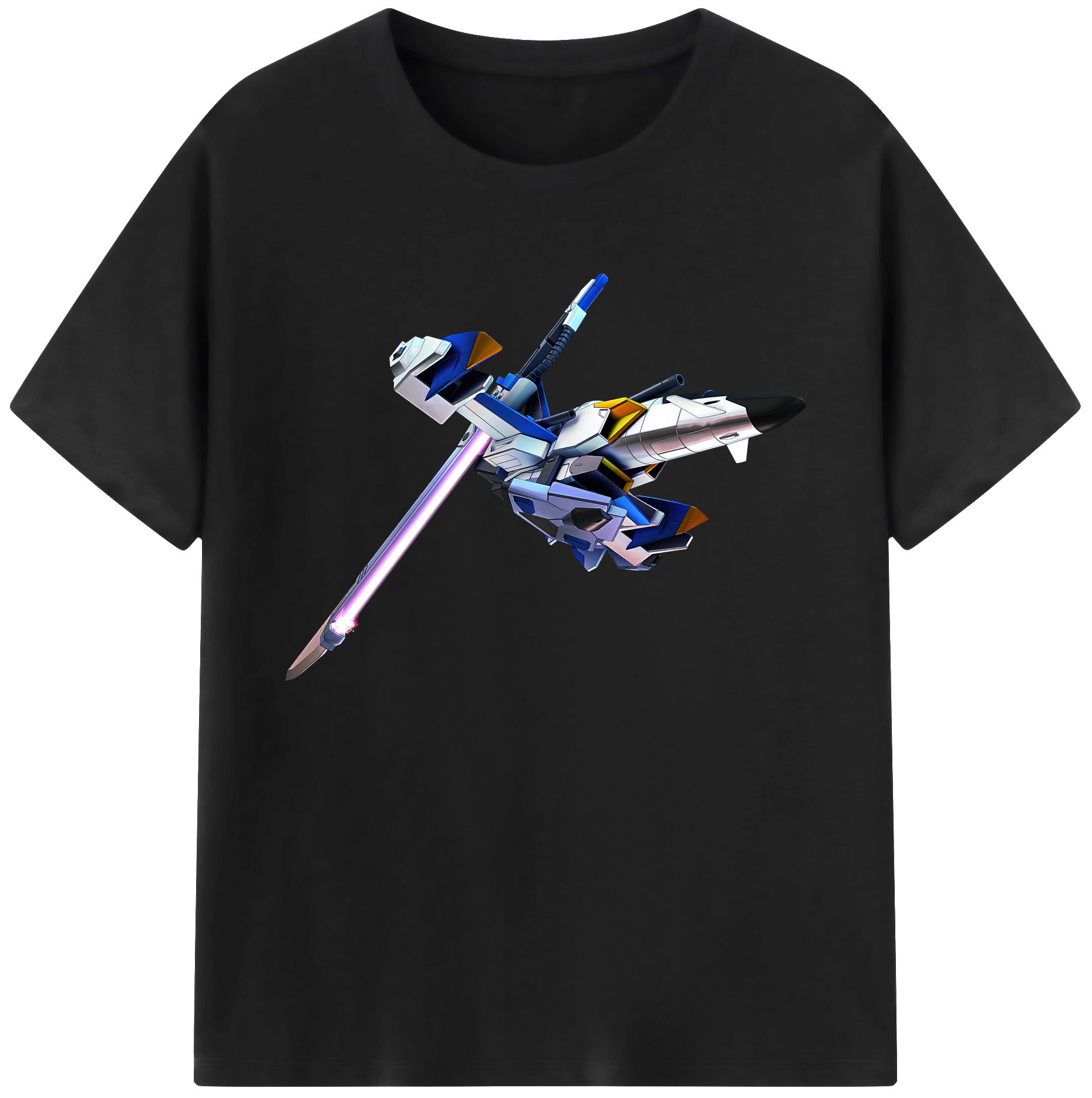 （画像用） 機動戦士ガンダム Mobile Suit Gundam 綿100％ メンズ半袖Tシャツ｜肌触りやわらか＆通気性