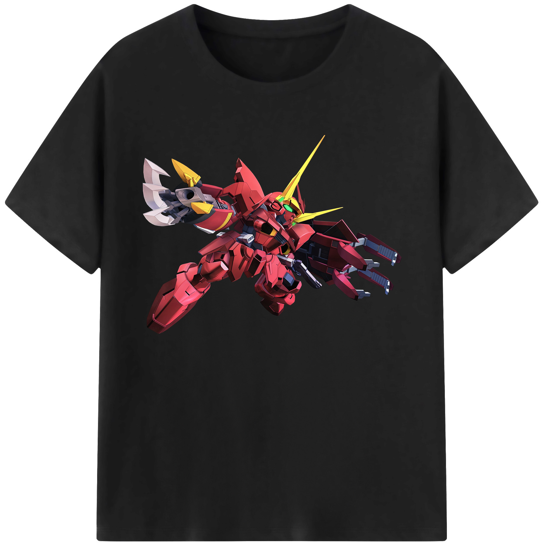 （画像用） 機動戦士ガンダム Mobile Suit Gundam 綿100％ メンズ半袖Tシャツ｜肌触りやわらか＆通気性