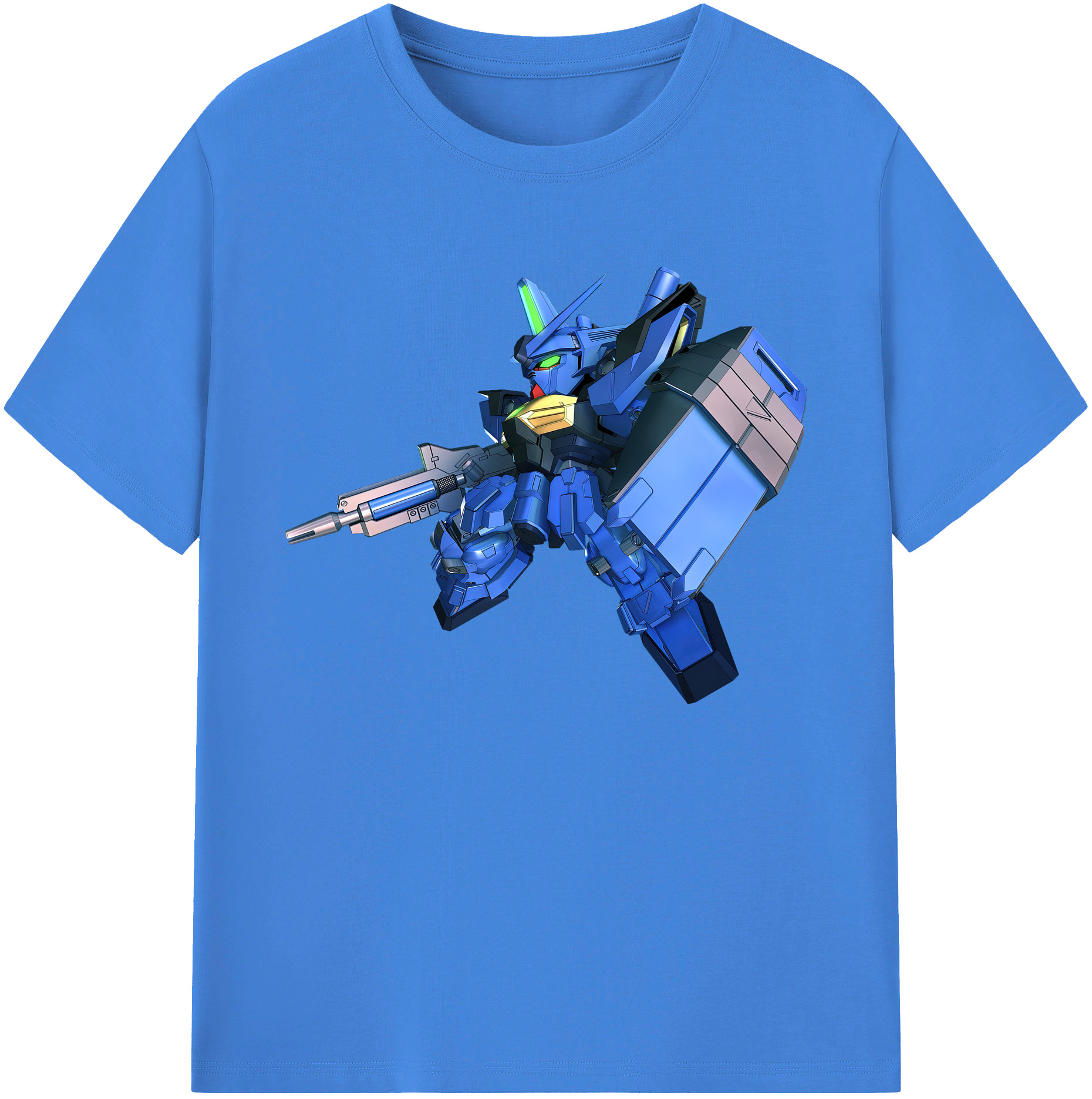 （画像用） 機動戦士ガンダム Mobile Suit Gundam 綿100％ メンズ半袖Tシャツ｜肌触りやわらか＆通気性