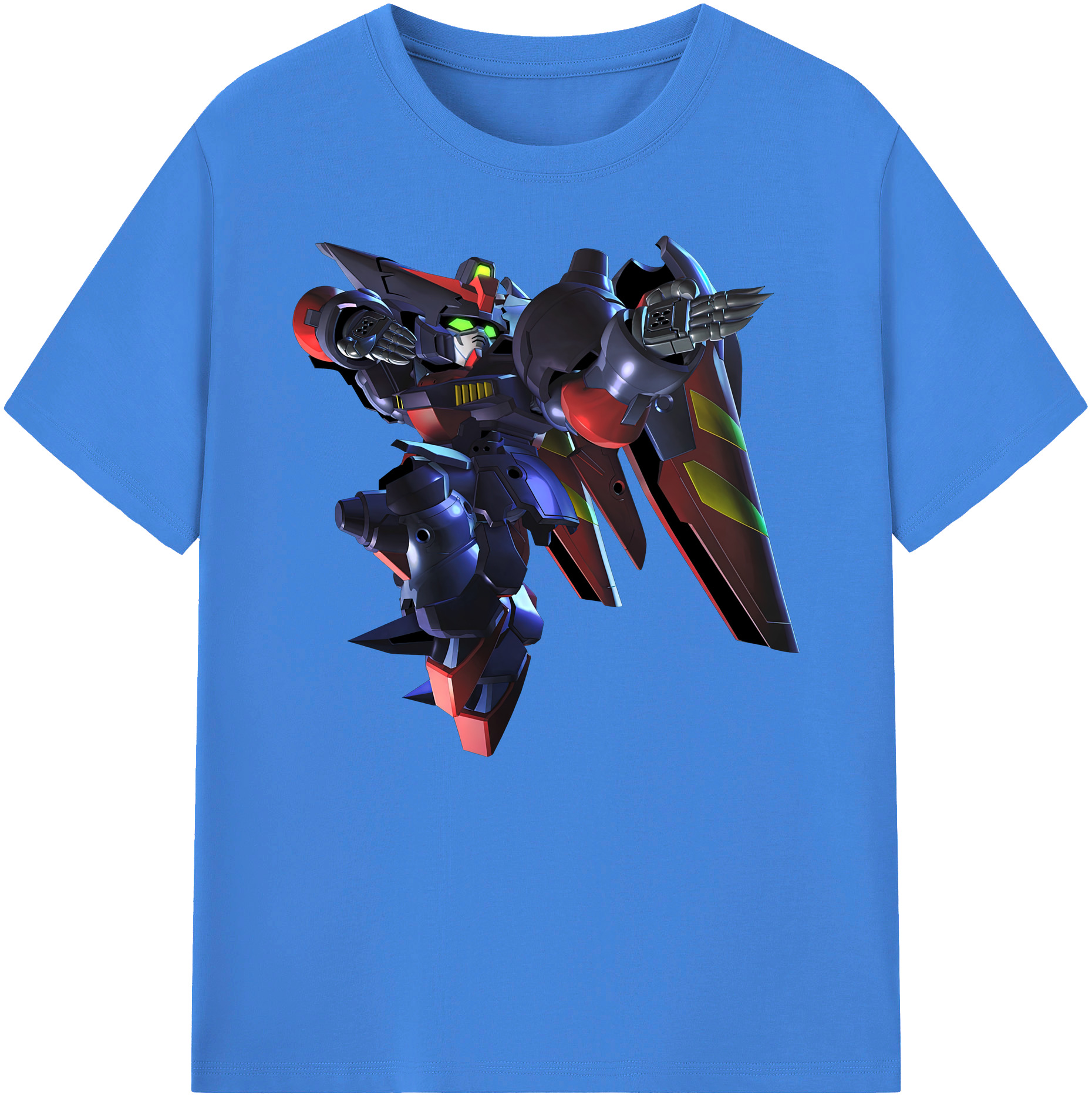 （画像用） 機動戦士ガンダム Mobile Suit Gundam 綿100％ メンズ半袖Tシャツ｜肌触りやわらか＆通気性