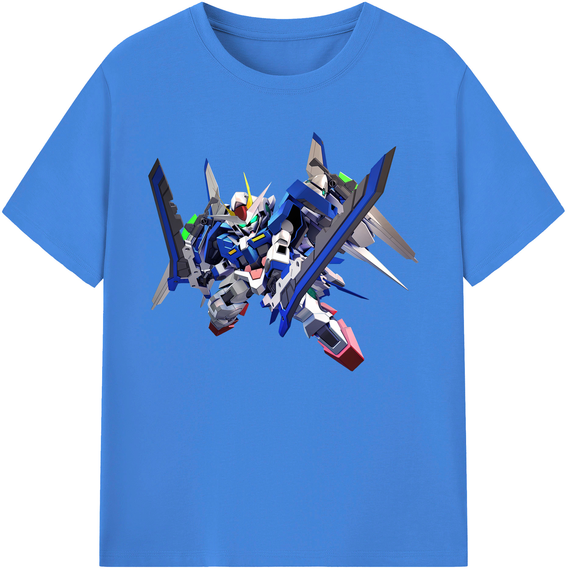 （画像用） 機動戦士ガンダム Mobile Suit Gundam 綿100％ メンズ半袖Tシャツ｜肌触りやわらか＆通気性