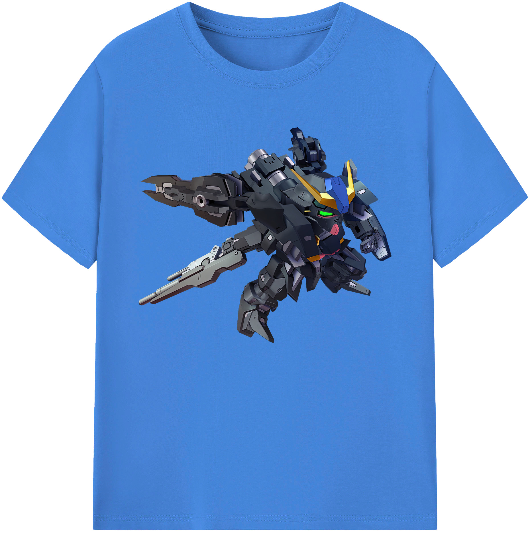 （画像用） 機動戦士ガンダム Mobile Suit Gundam 綿100％ メンズ半袖Tシャツ｜肌触りやわらか＆通気性