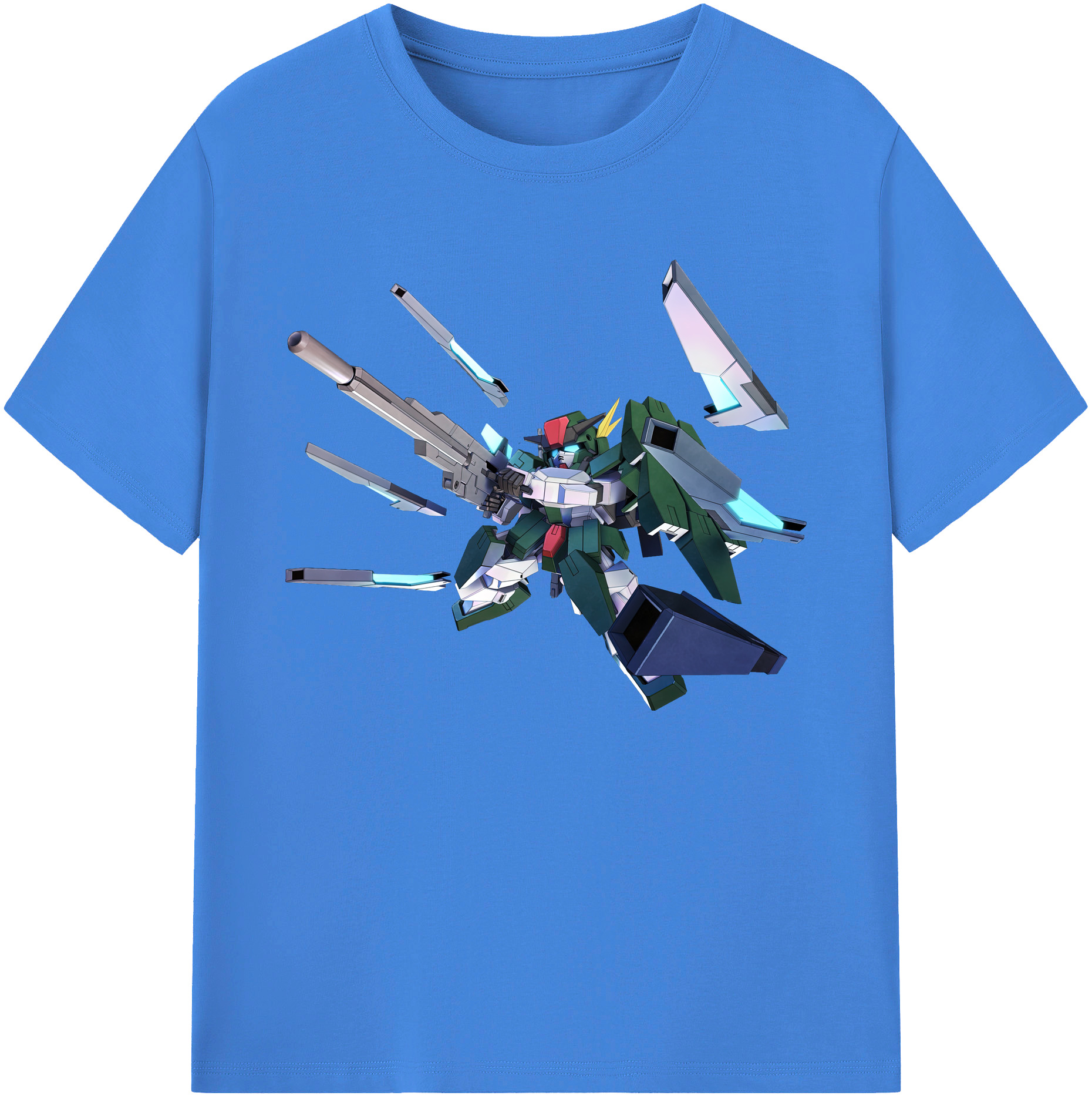 （画像用） 機動戦士ガンダム Mobile Suit Gundam 綿100％ メンズ半袖Tシャツ｜肌触りやわらか＆通気性