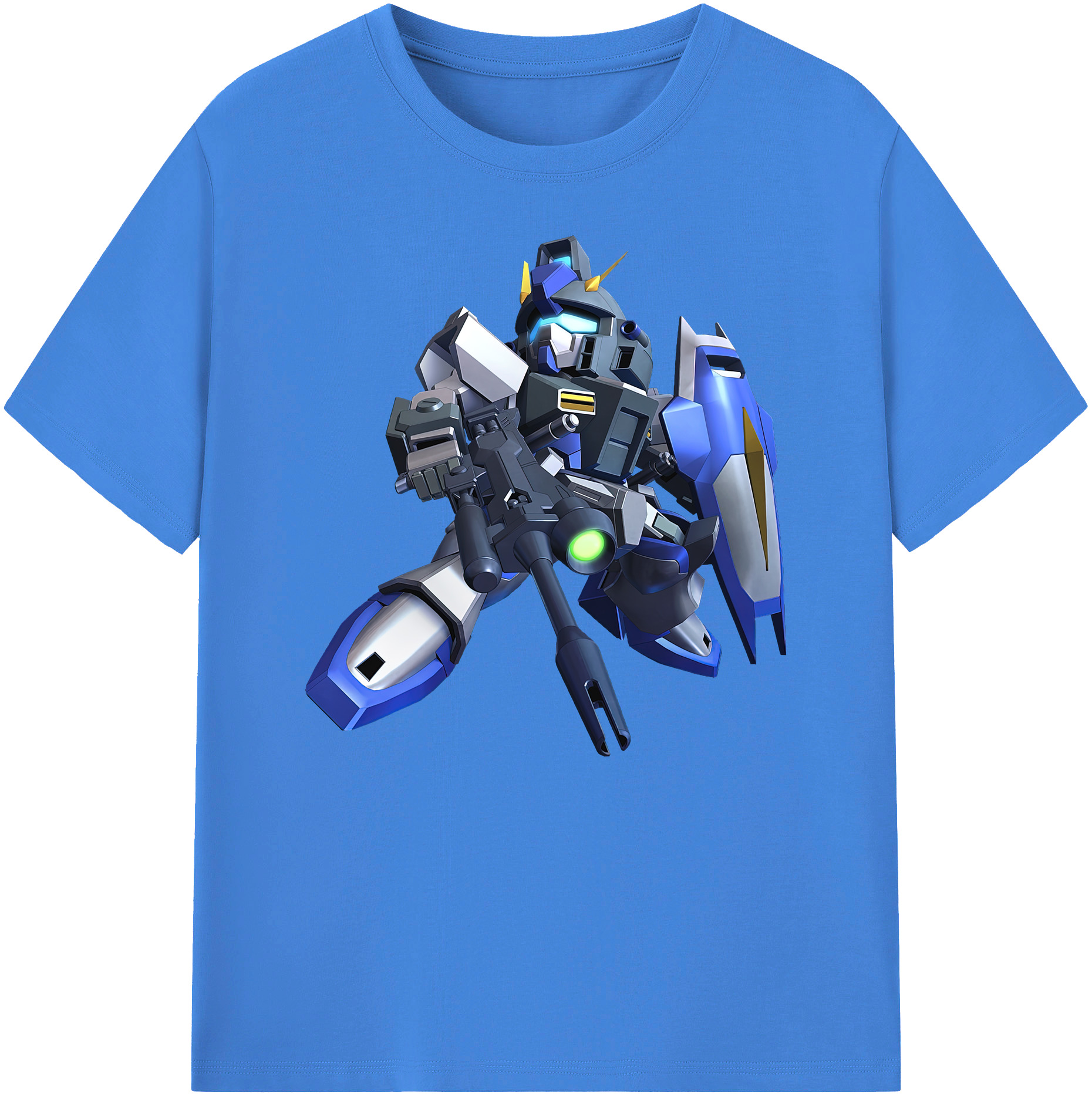 （画像用） 機動戦士ガンダム Mobile Suit Gundam 綿100％ メンズ半袖Tシャツ｜肌触りやわらか＆通気性