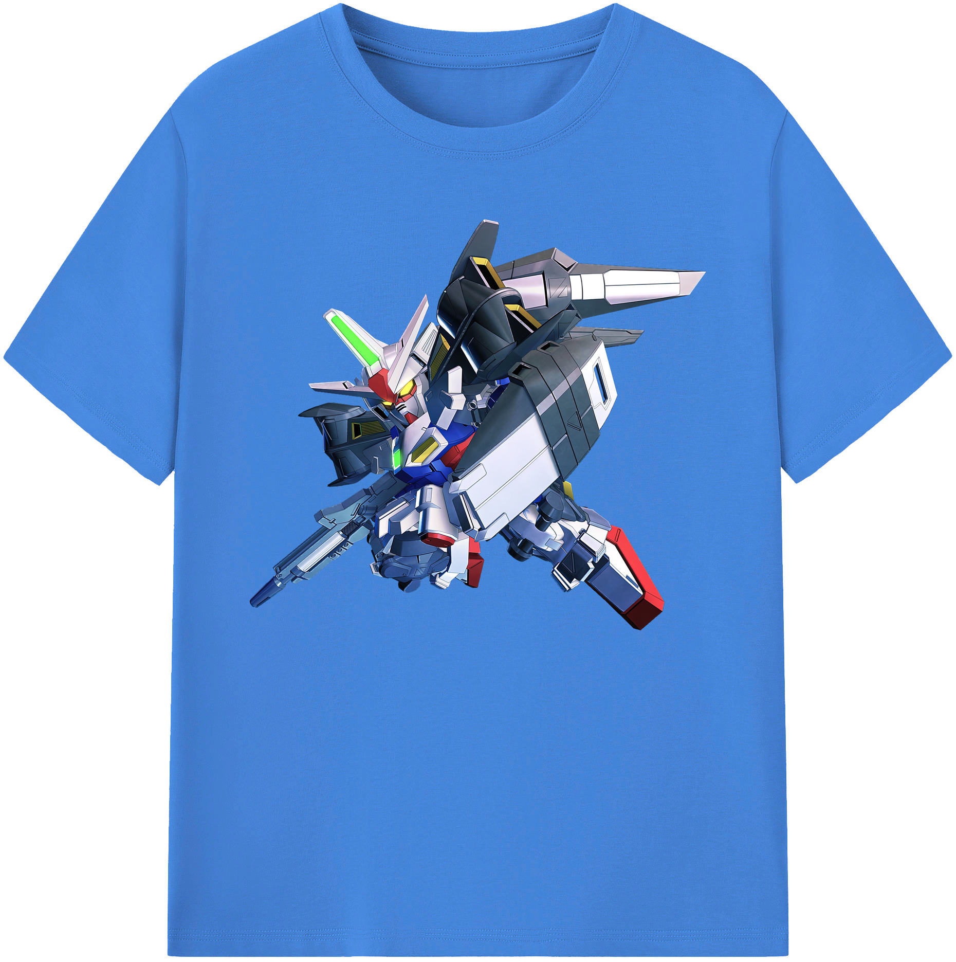 （画像用） 機動戦士ガンダム Mobile Suit Gundam 綿100％ メンズ半袖Tシャツ｜肌触りやわらか＆通気性