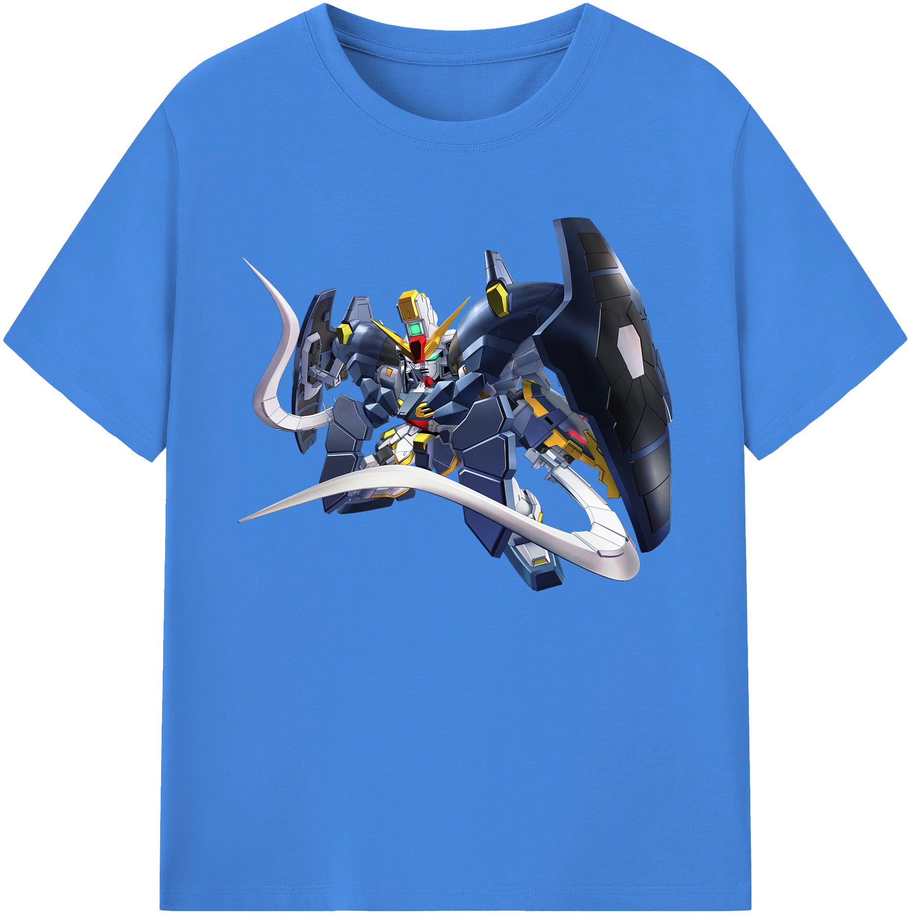 （画像用） 機動戦士ガンダム Mobile Suit Gundam 綿100％ メンズ半袖Tシャツ｜肌触りやわらか＆通気性