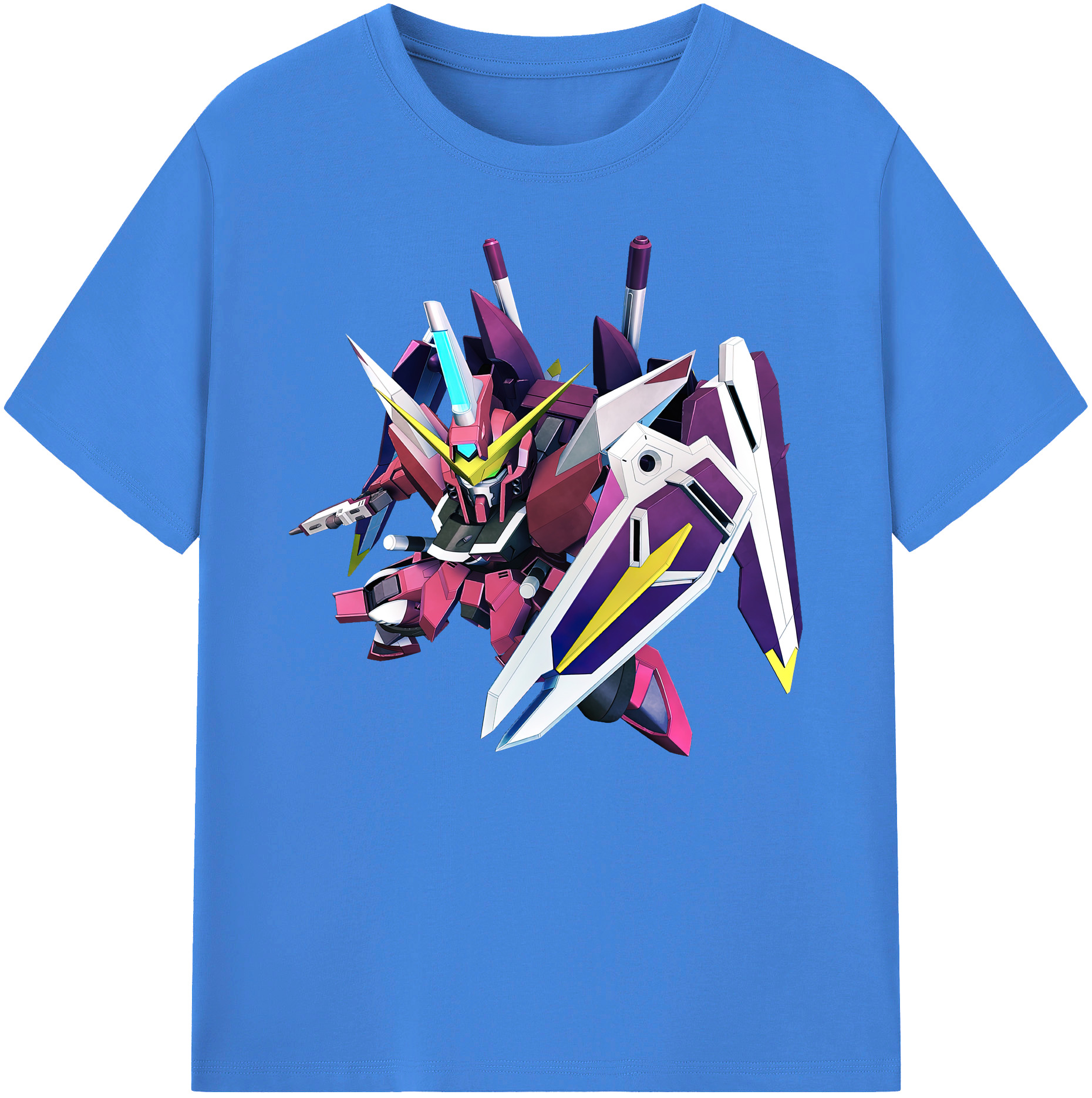 （画像用） 機動戦士ガンダム Mobile Suit Gundam 綿100％ メンズ半袖Tシャツ｜肌触りやわらか＆通気性