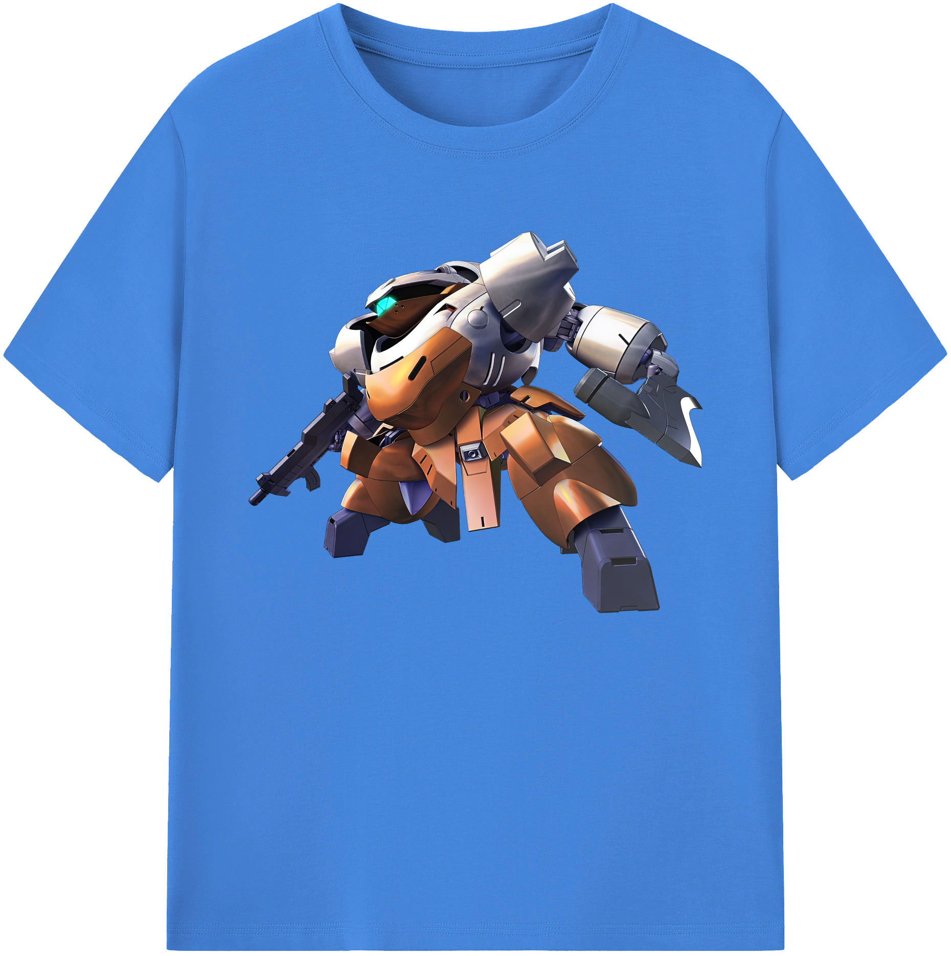 （画像用） 機動戦士ガンダム Mobile Suit Gundam 綿100％ メンズ半袖Tシャツ｜肌触りやわらか＆通気性