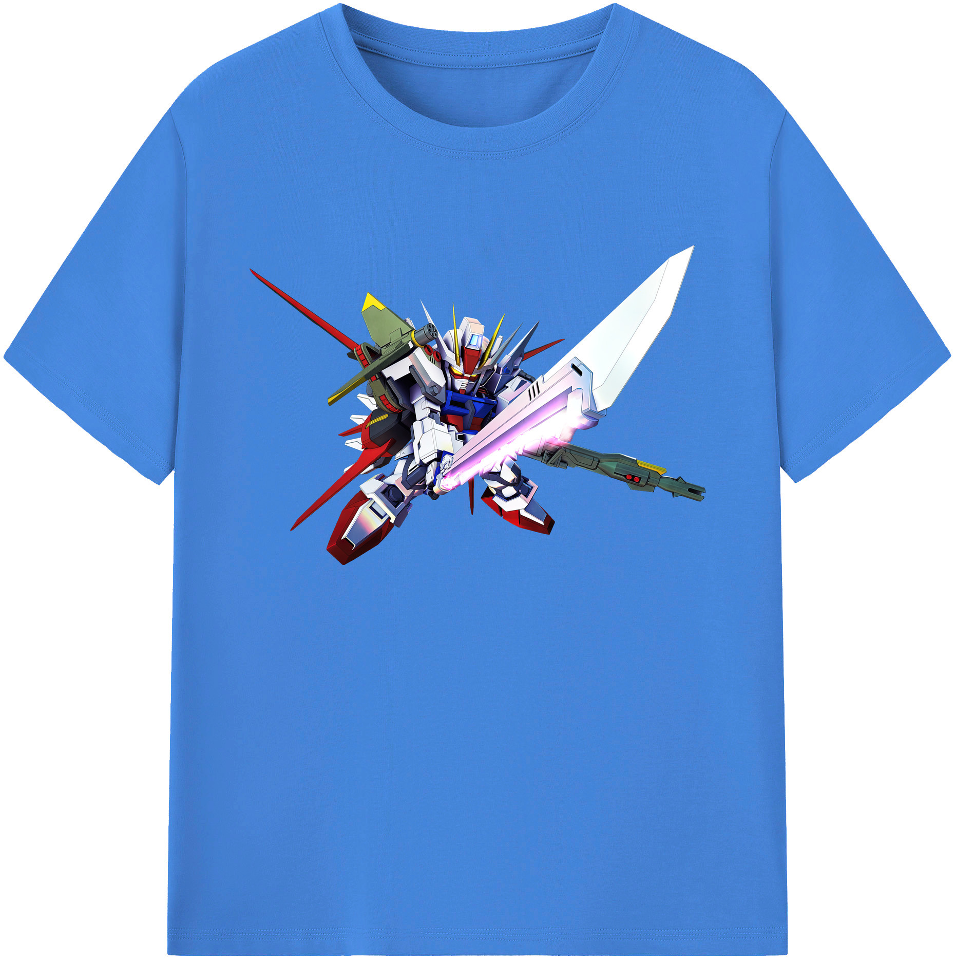 （画像用） 機動戦士ガンダム Mobile Suit Gundam 綿100％ メンズ半袖Tシャツ｜肌触りやわらか＆通気性